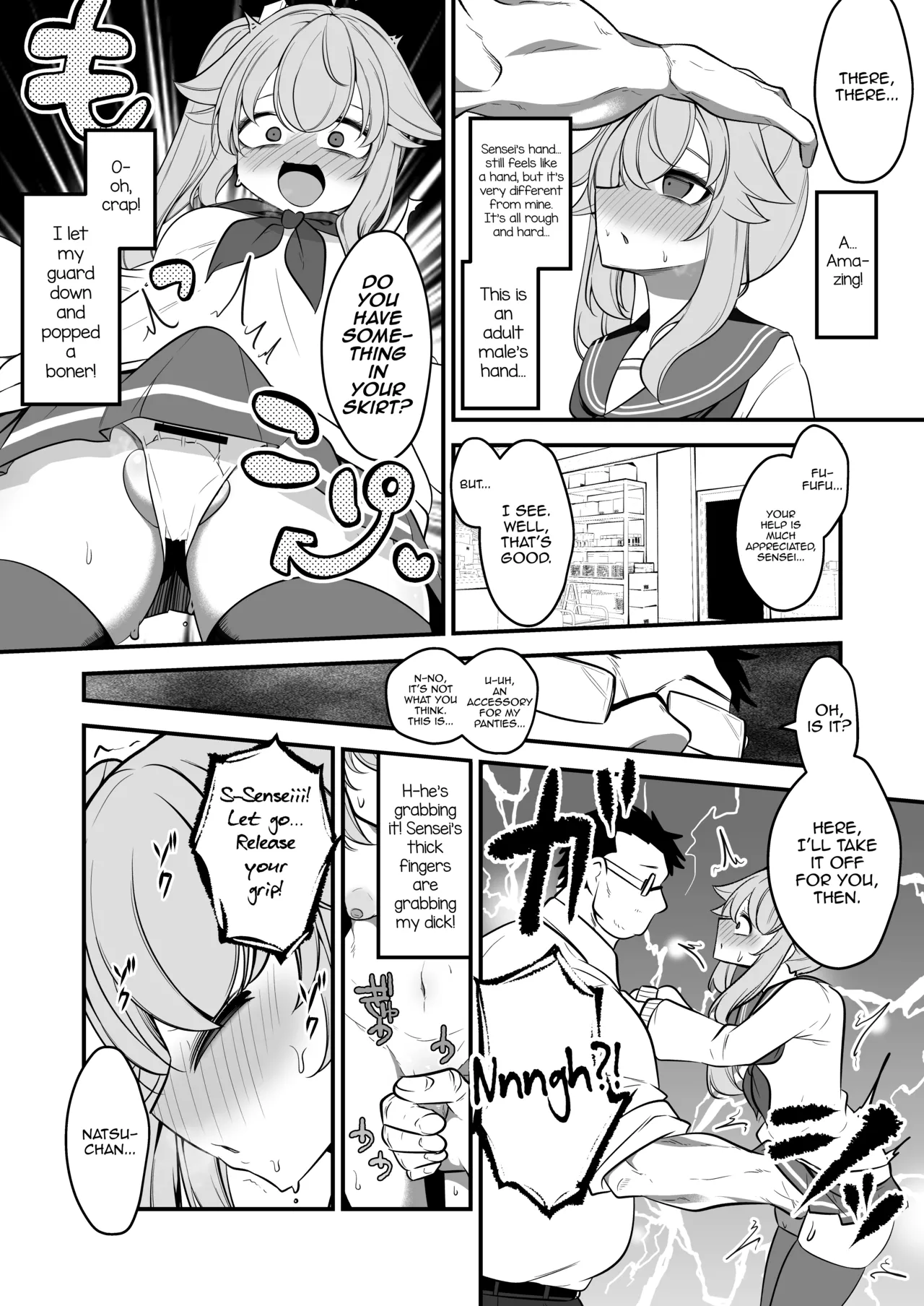 The Concept of Natsu's Little Brother Getting Fucked by Sensei as Natsu page 9