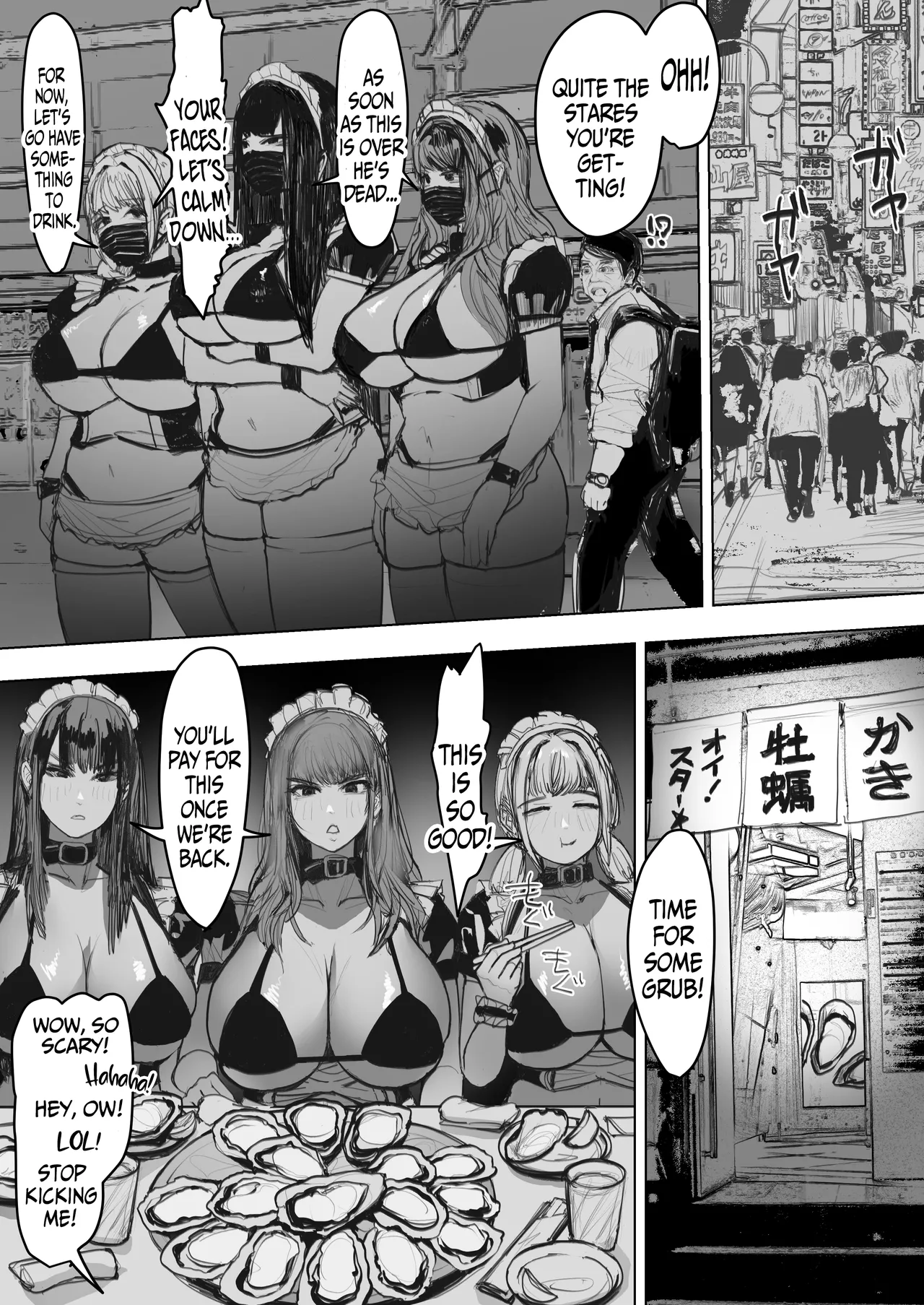 The consequences of 3 debt-ridden gals shooting an AV page 37