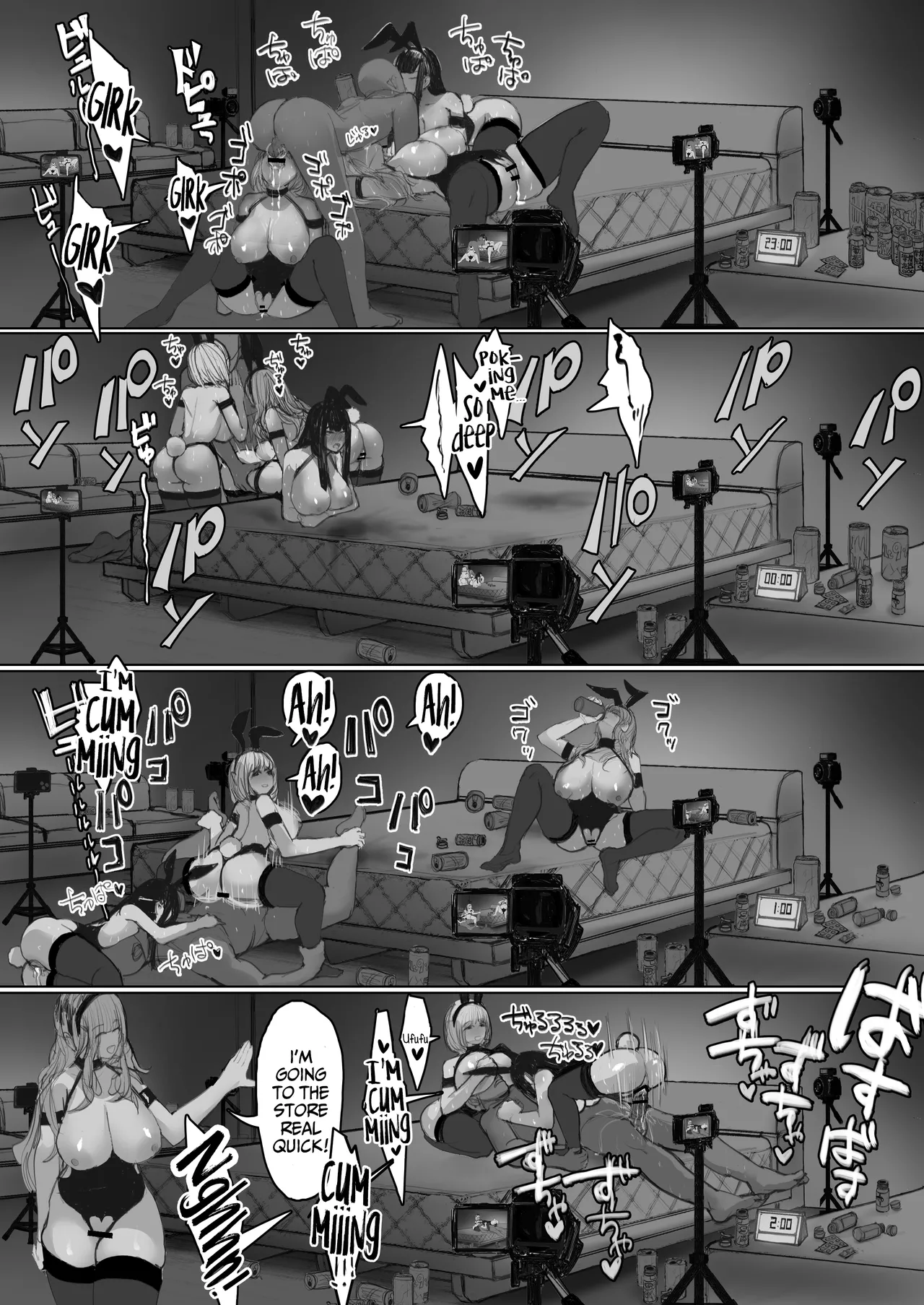 The consequences of 3 debt-ridden gals shooting an AV page 41
