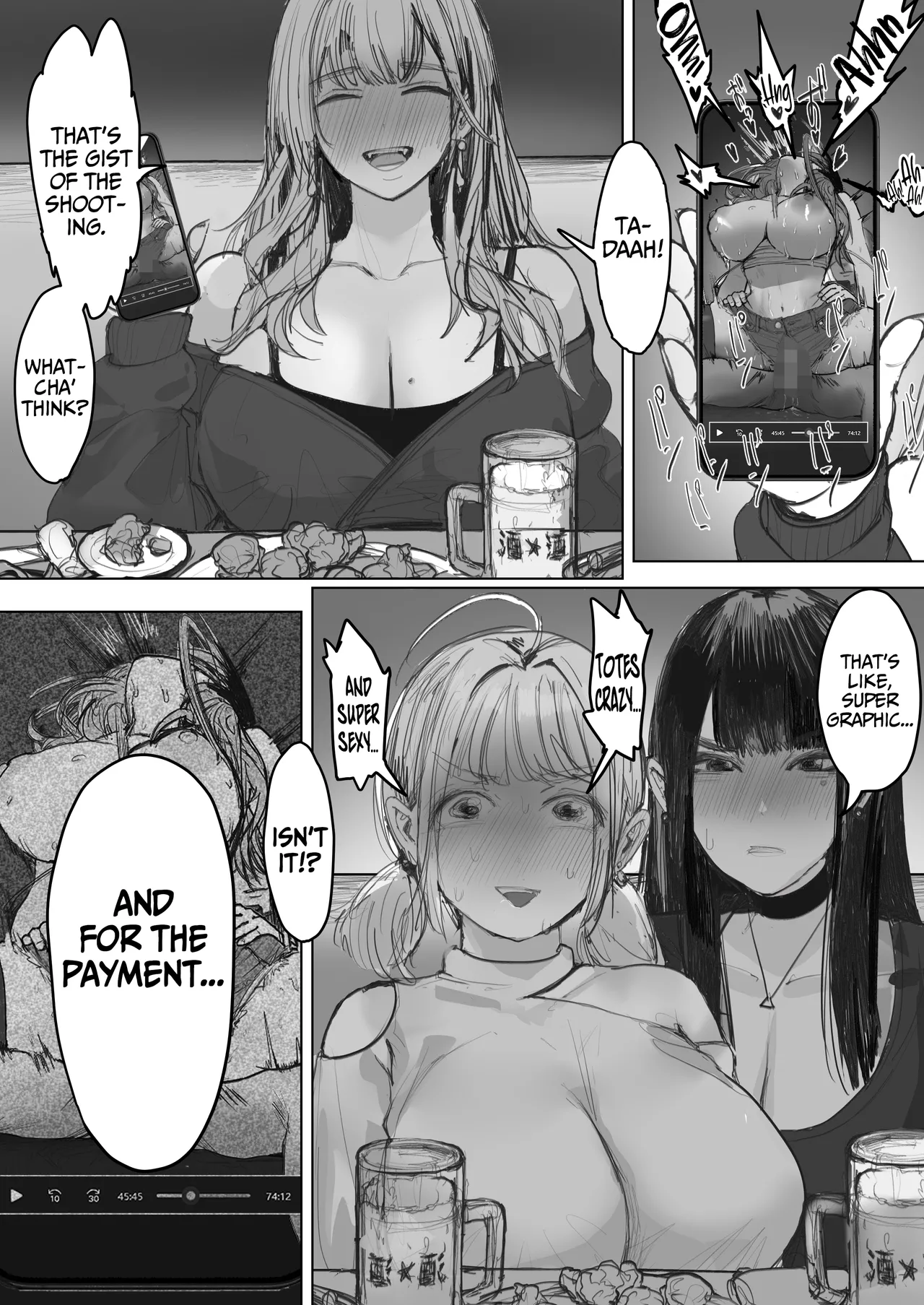 The consequences of 3 debt-ridden gals shooting an AV page 6