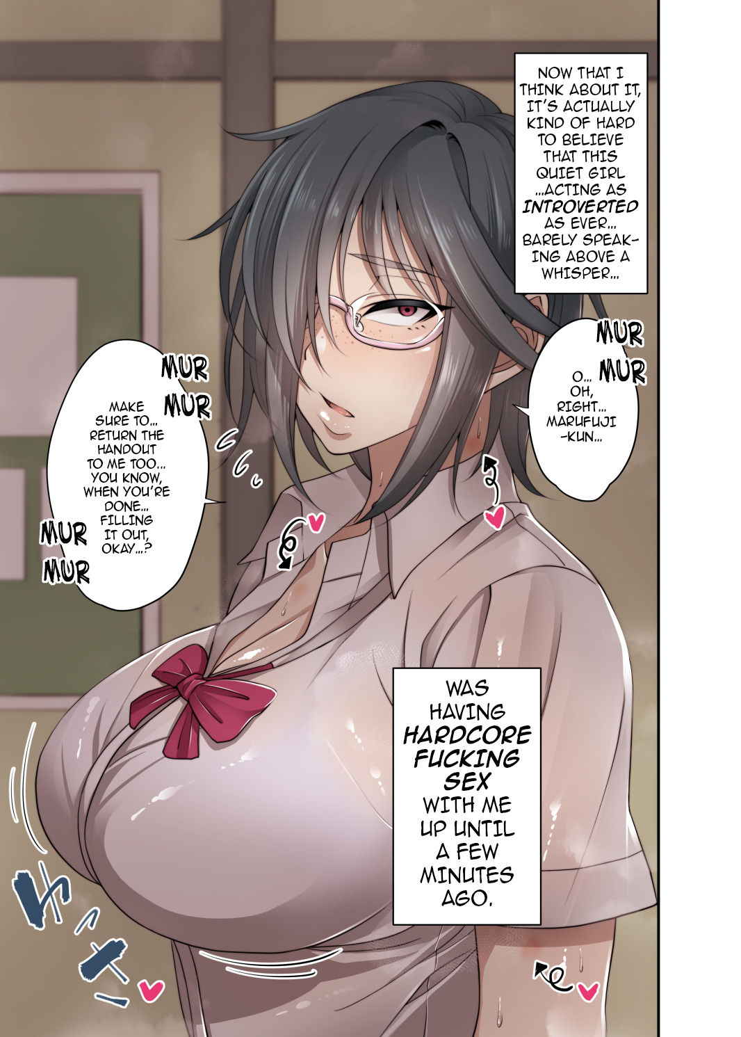 The Creepy Glasses Girl page 12