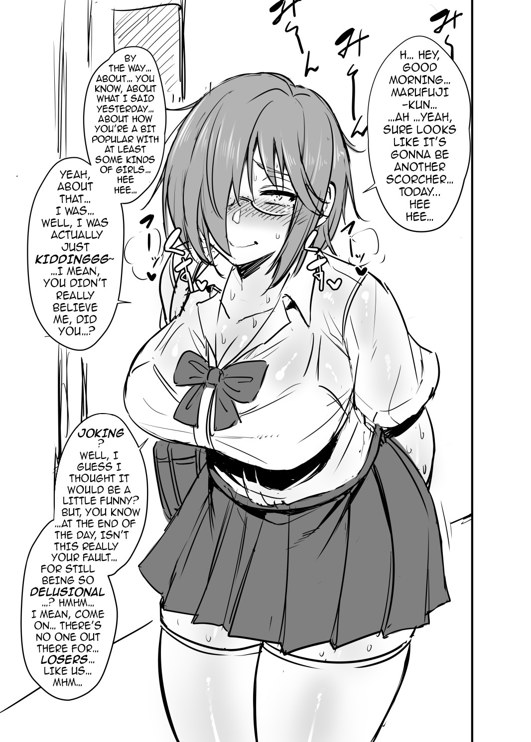 The Creepy Glasses Girl page 4