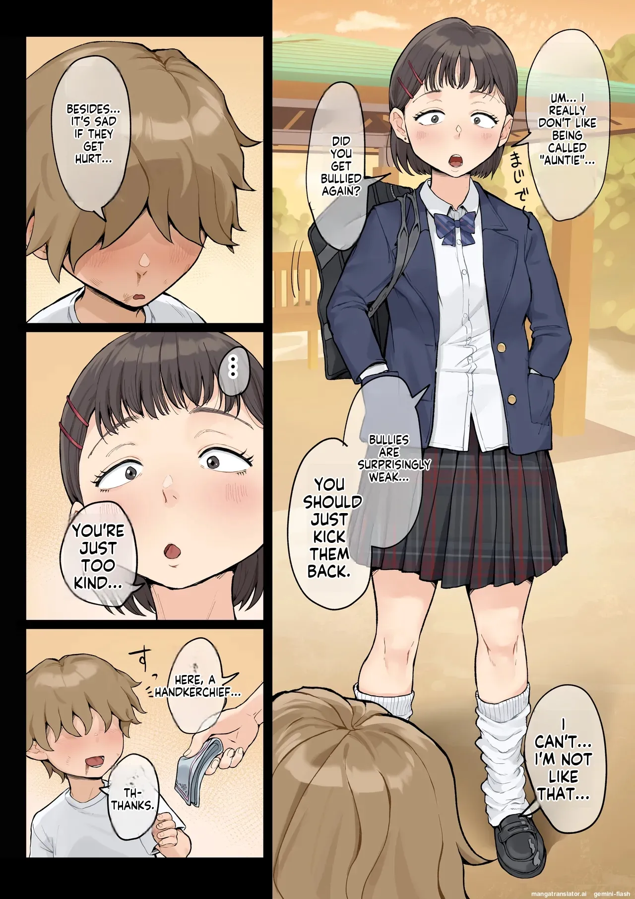 The Creepy Nephew Who Keeps Calling His MILF Aunt "Cute" page 5
