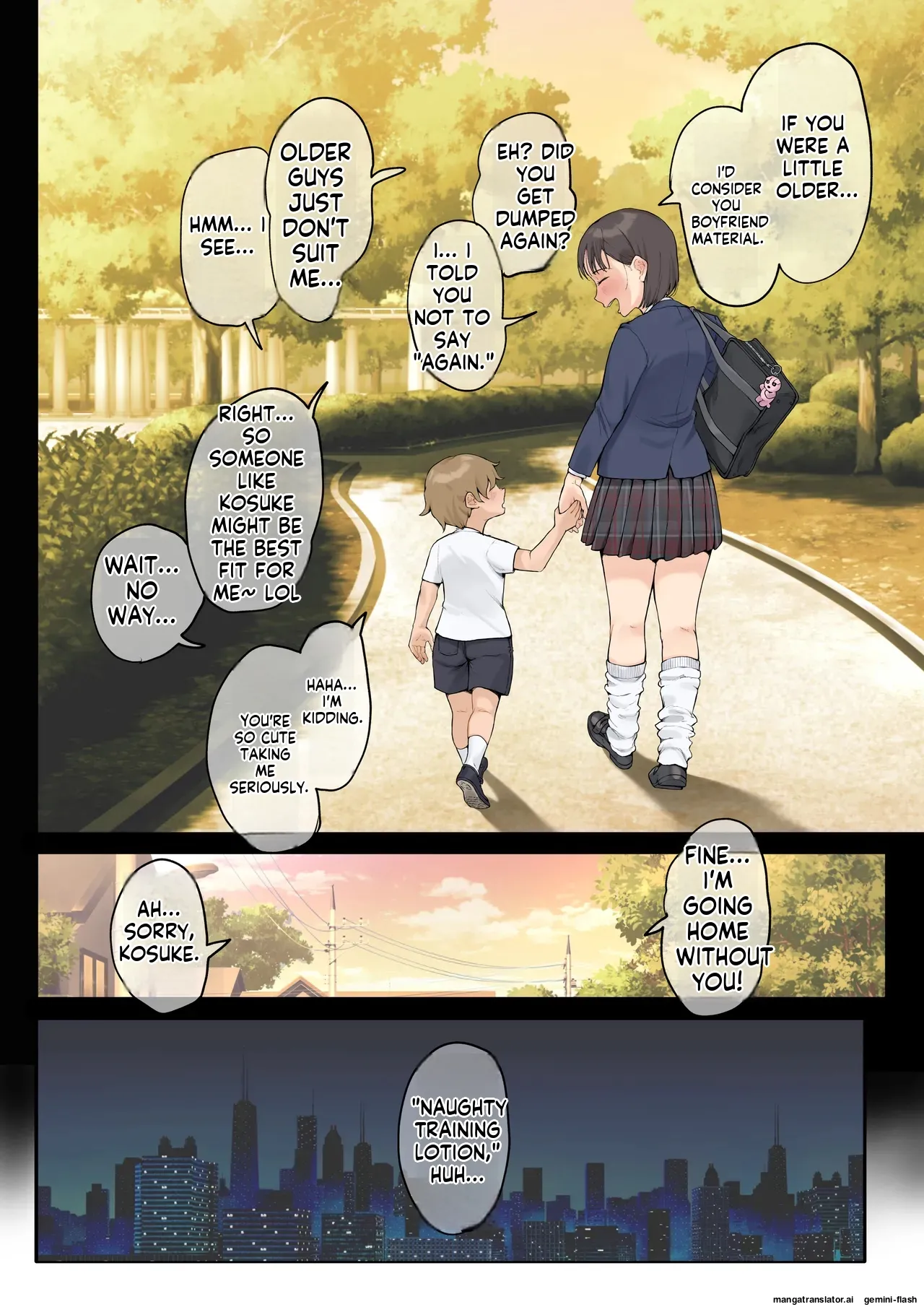 The Creepy Nephew Who Keeps Calling His MILF Aunt "Cute" page 7