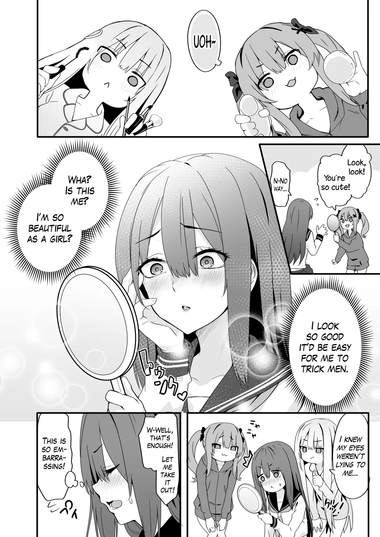 The Crossdressing Prince Who Tried to Teach his Little Sisters a Lesson page 14