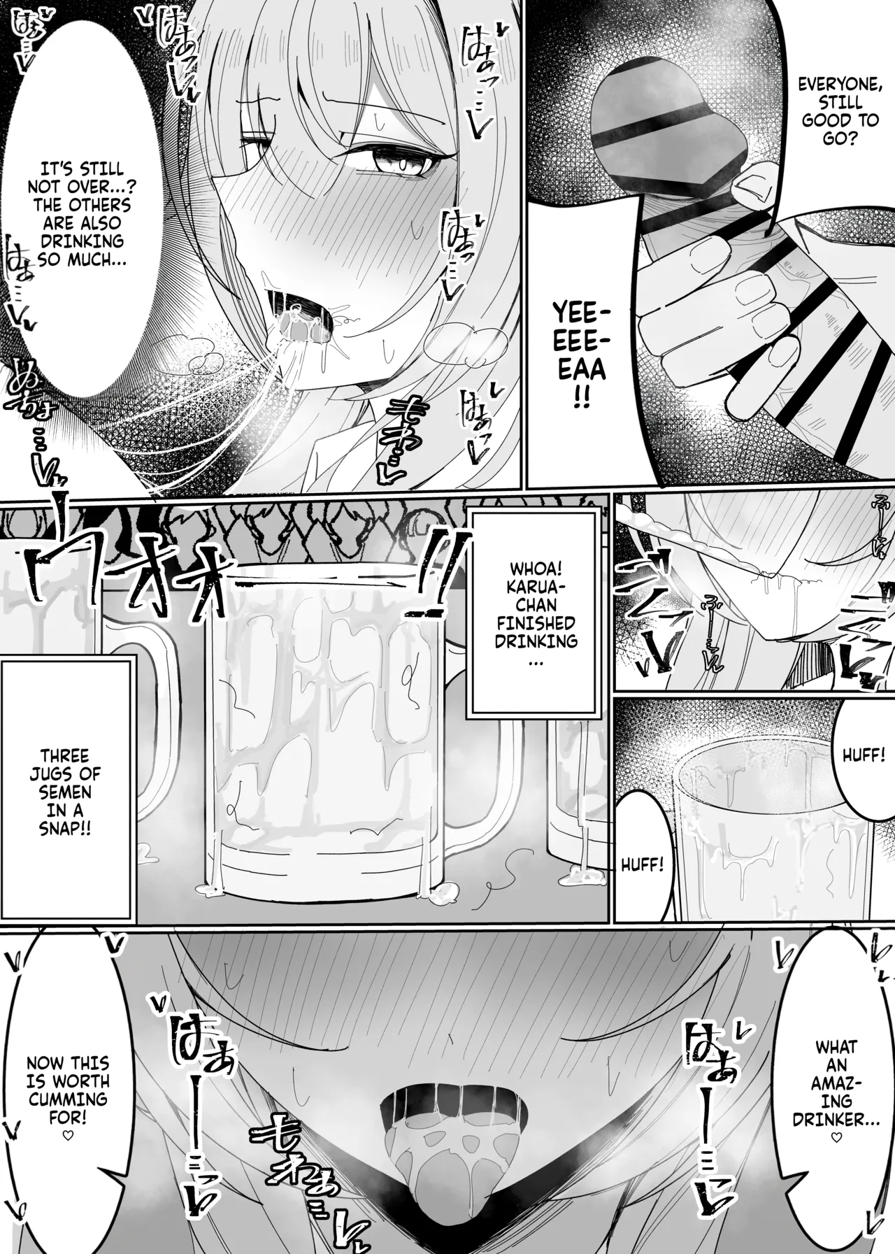 The Cum-Binge-Eating Championship page 13