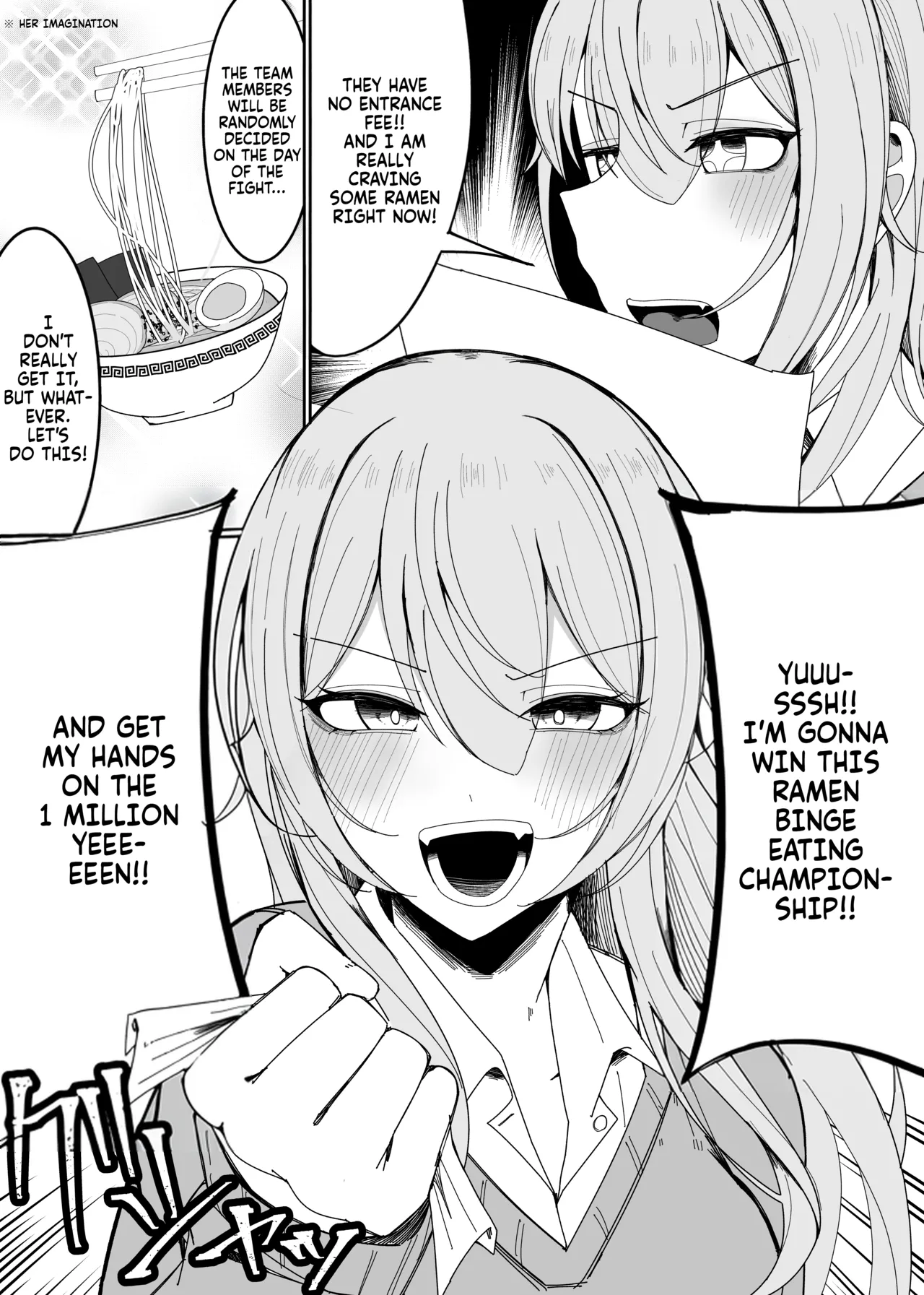 The Cum-Binge-Eating Championship page 4