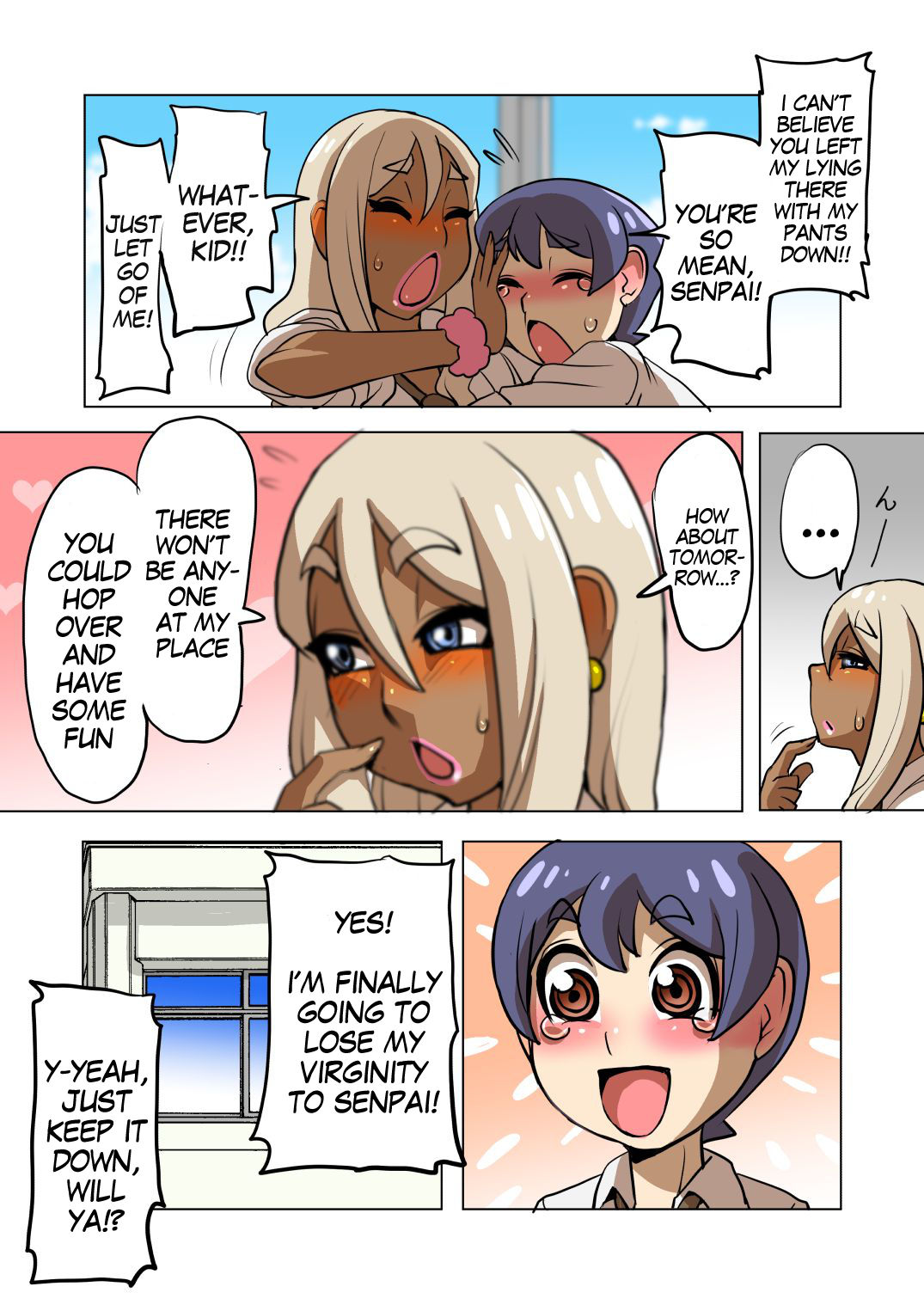 The Curious Case of My Gyaru Trap Senpai  With A Massive Dick page 20