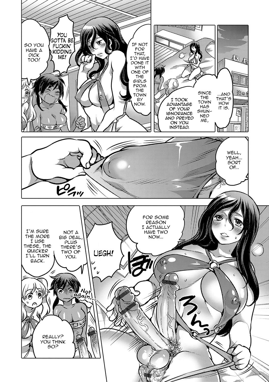 The Cursed, Female Transformation Beach page 10
