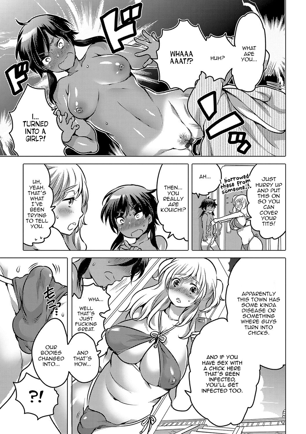 The Cursed, Female Transformation Beach page 7