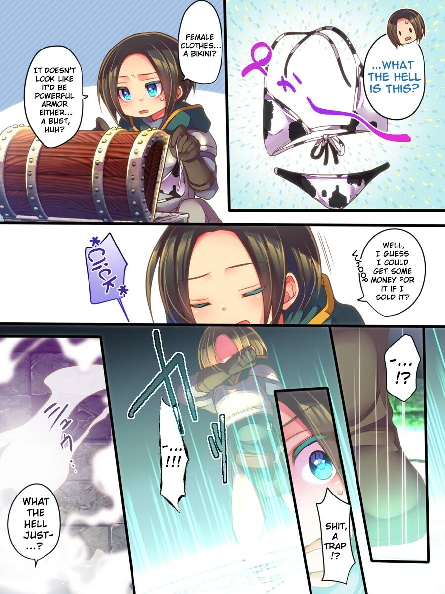 The Cursed TSEquipment ~And Adventurer Corrupted Into a Bitch by a Bikini~ page 3