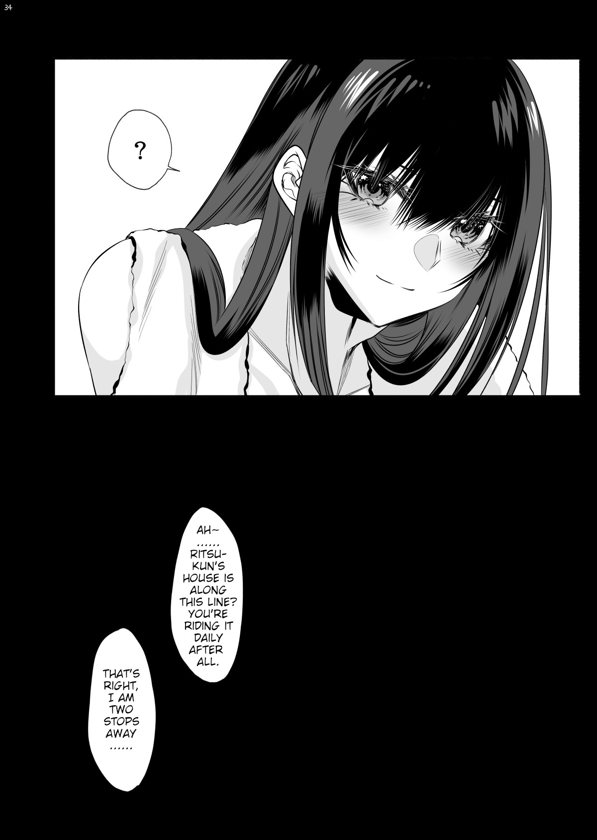 The Cute Girl Who Sat Next to Me on the Train Everyday is Actually A Crossdressing Guy page 32