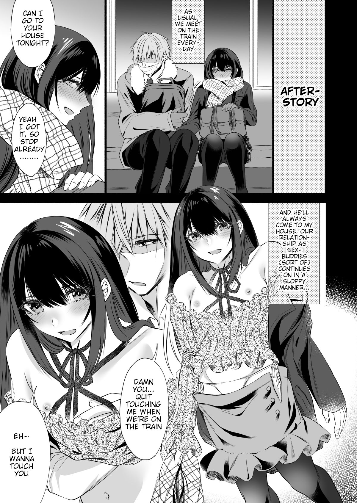 The Cute Girl Who Sat Next to Me on the Train Everyday is Actually A Crossdressing Guy page 34
