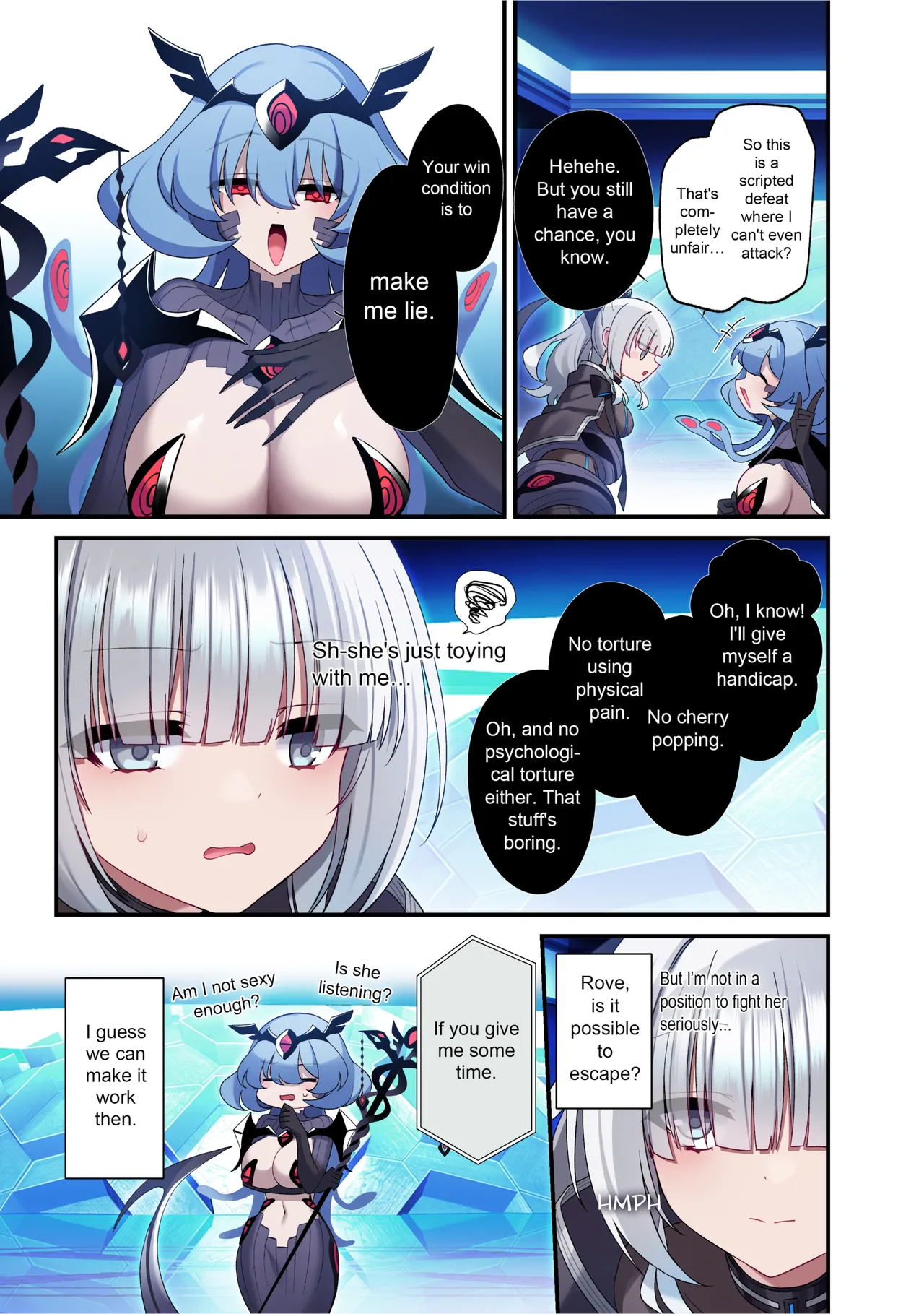 The Cyber Girl Sinking into the Virtual World page 11