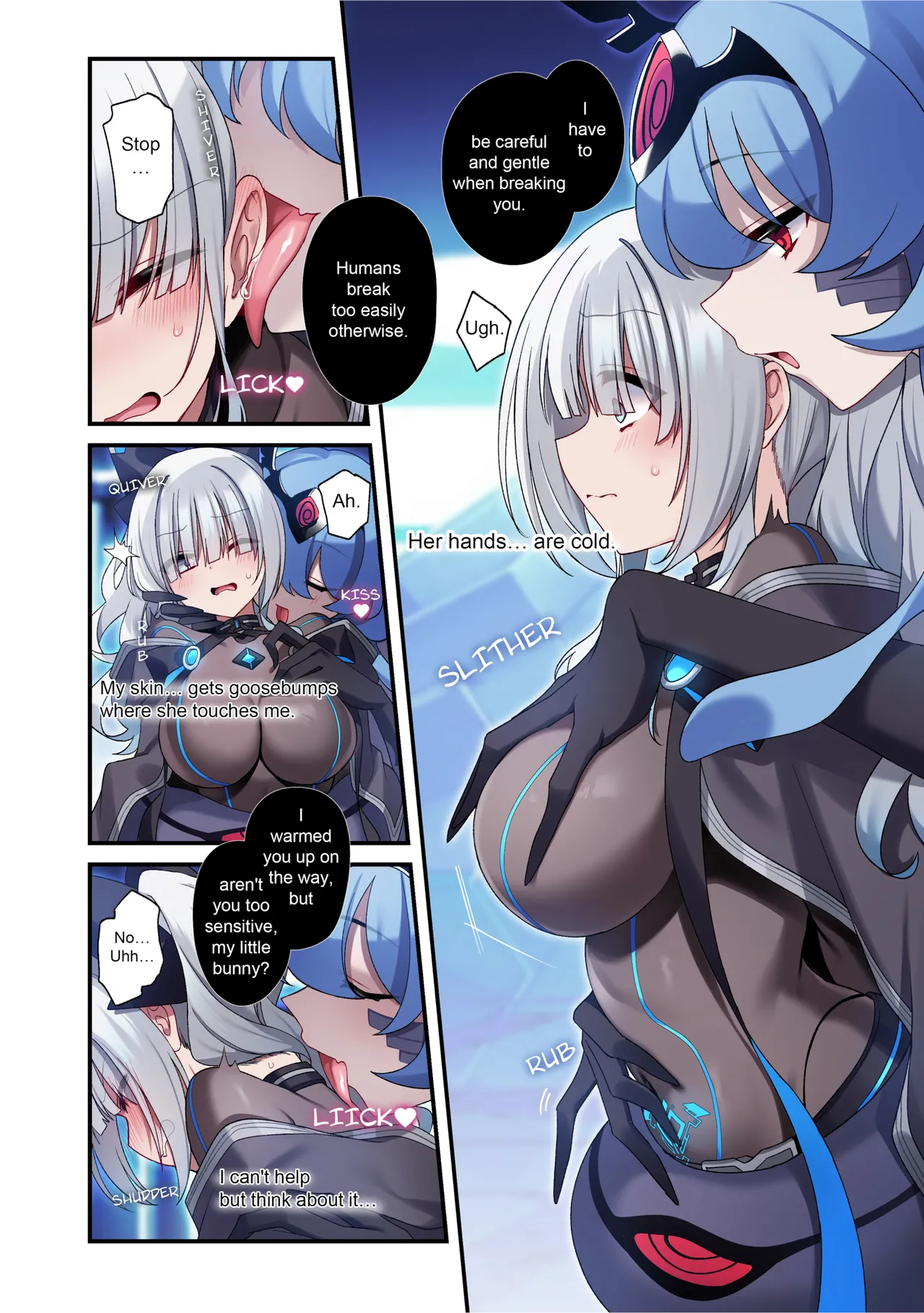 The Cyber Girl Sinking into the Virtual World page 14