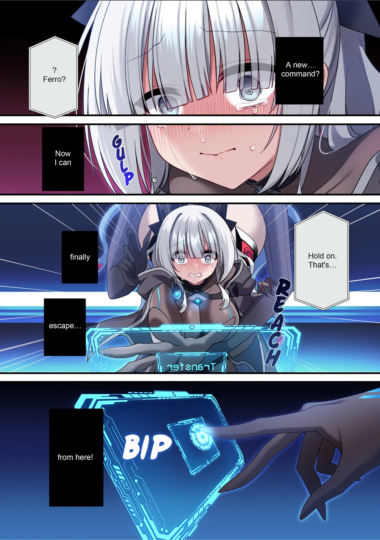 The Cyber Girl Sinking into the Virtual World page 27