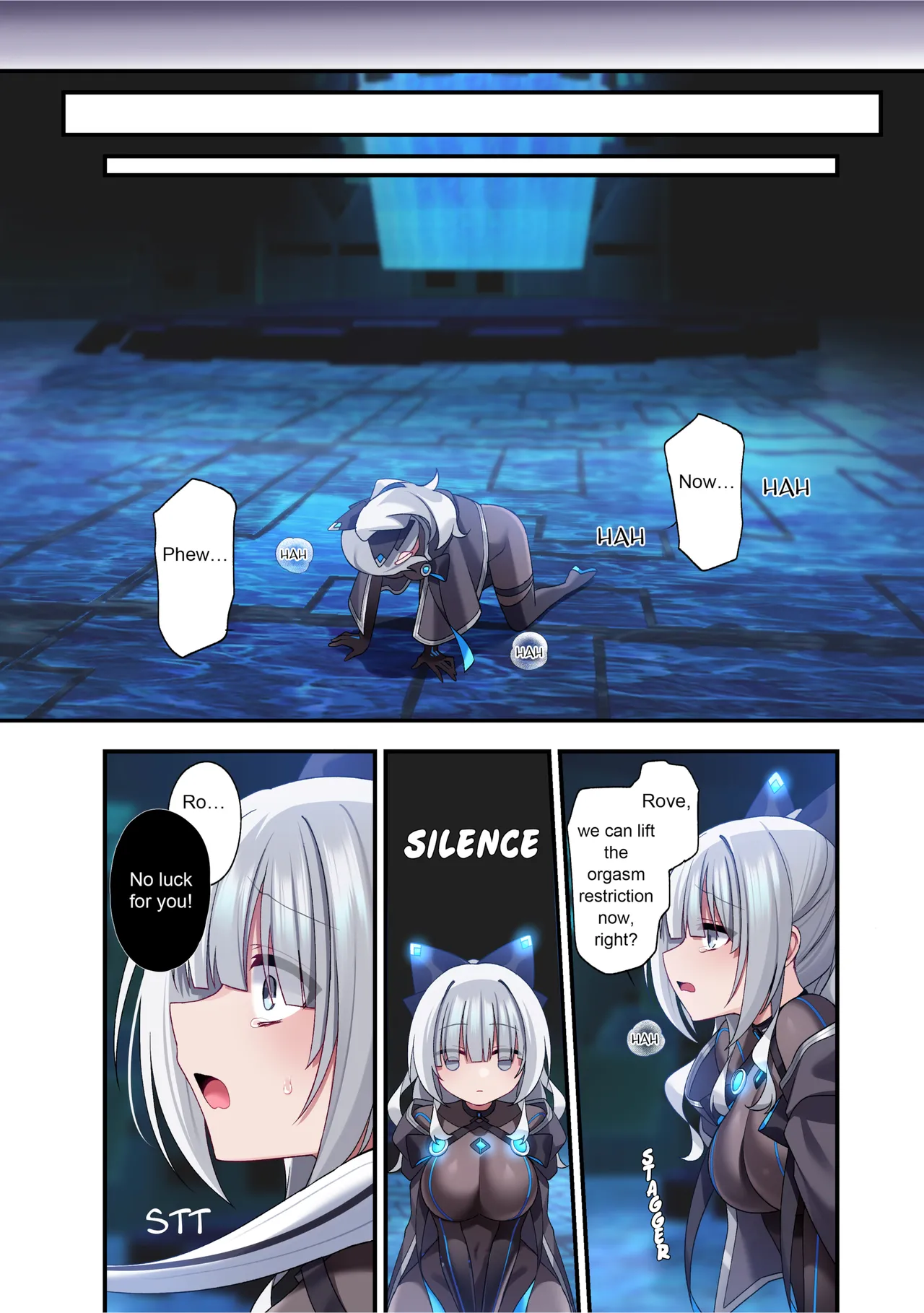 The Cyber Girl Sinking into the Virtual World page 28