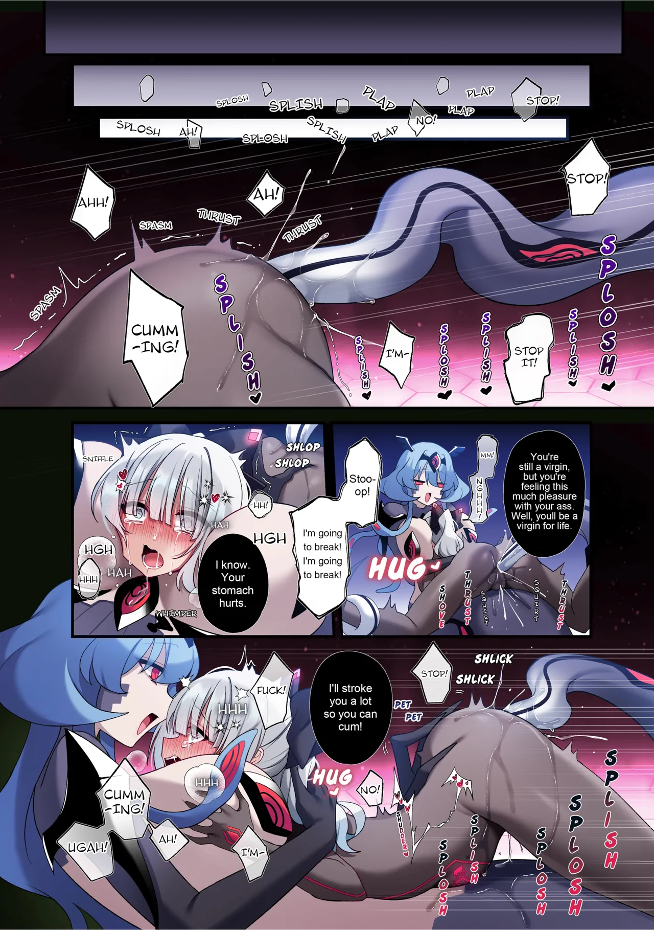 The Cyber Girl Sinking into the Virtual World page 40