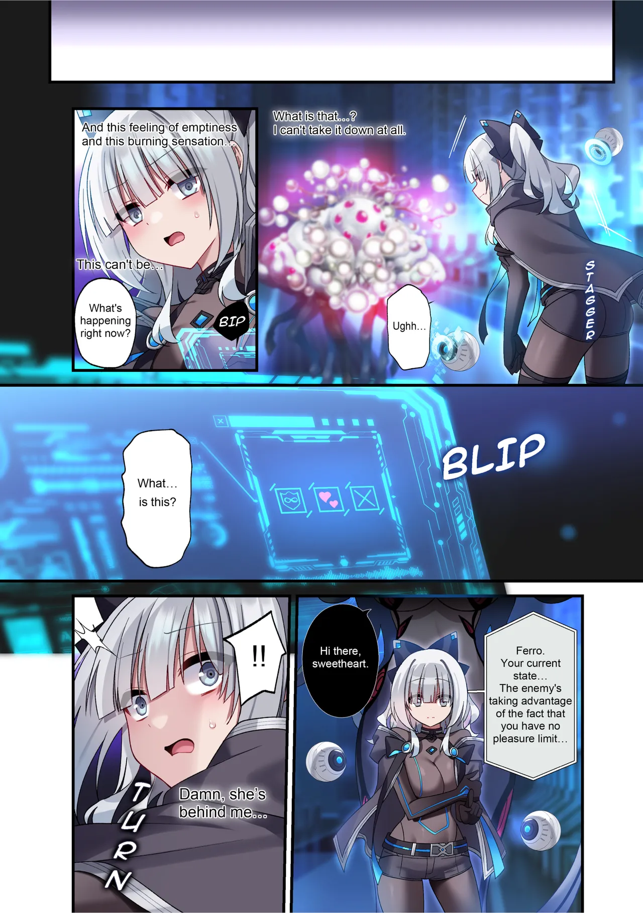 The Cyber Girl Sinking into the Virtual World page 6