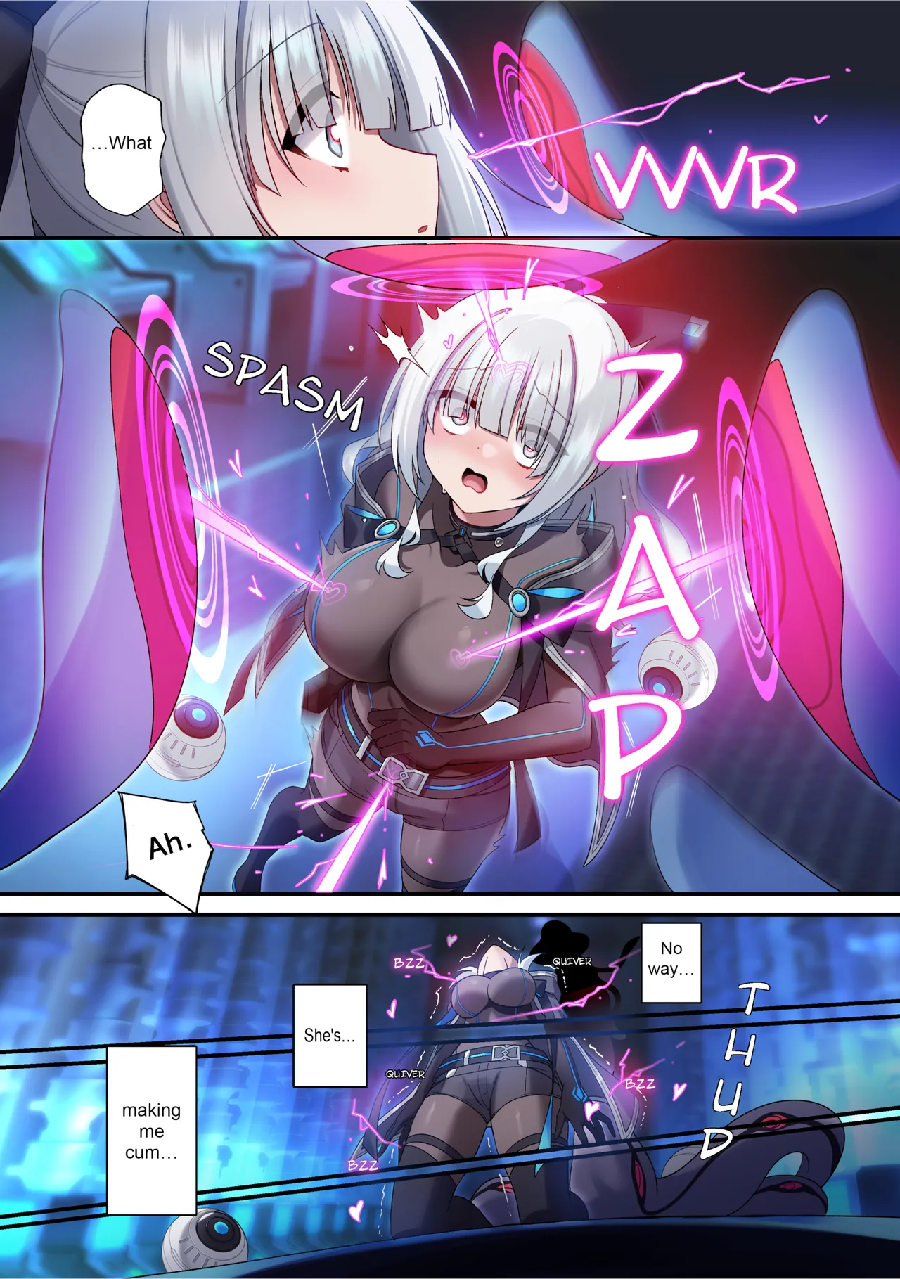 The Cyber Girl Sinking into the Virtual World page 7