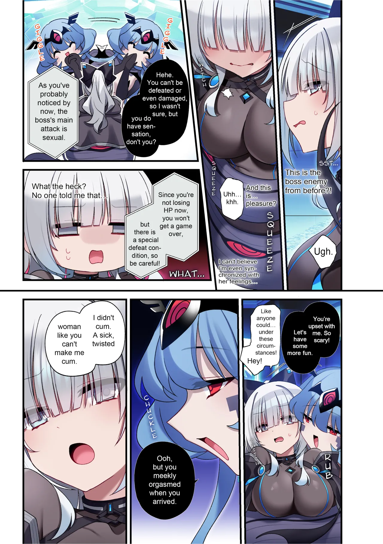 The Cyber Girl Sinking into the Virtual World page 9