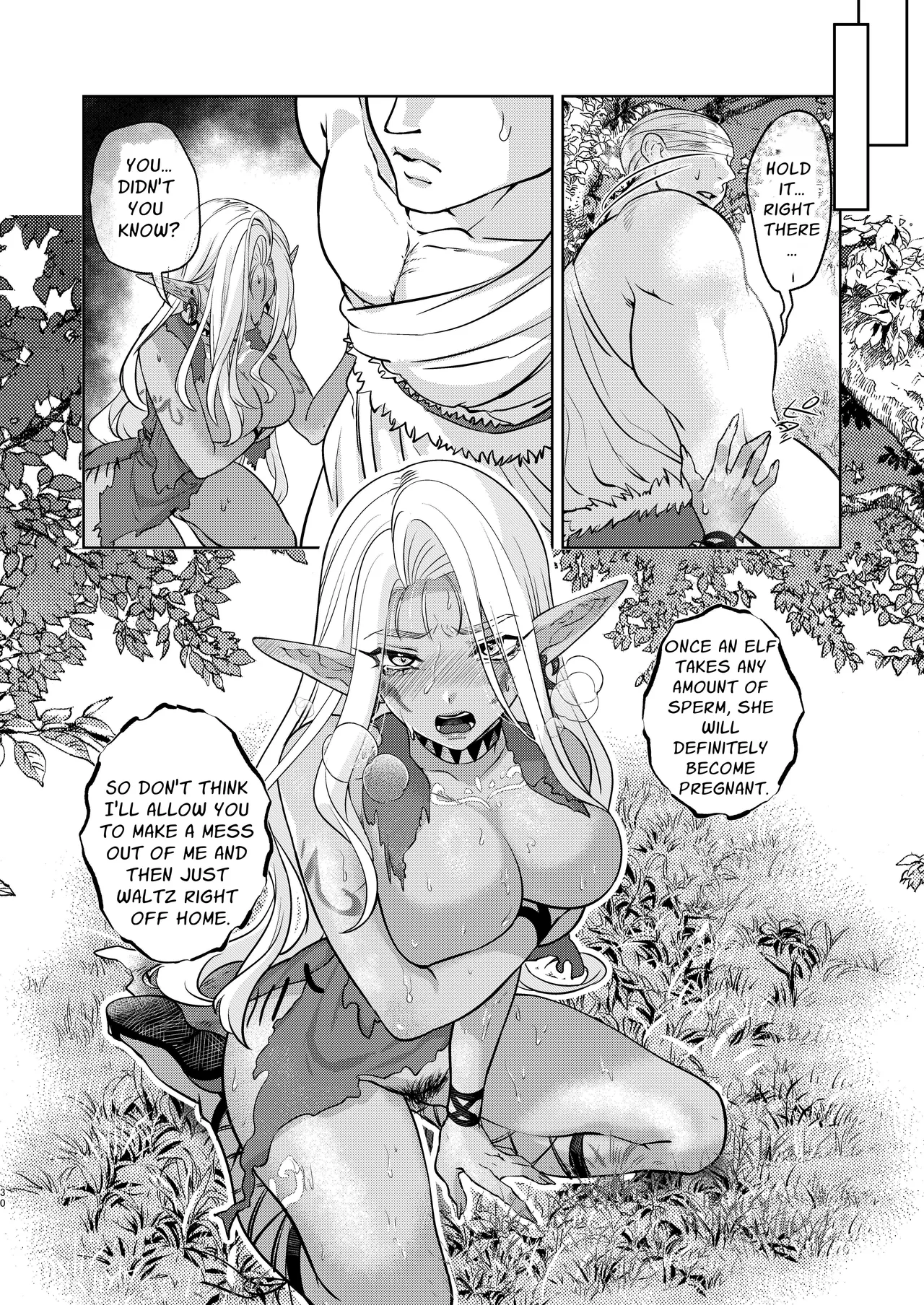 The Dark Elf can't Resist page 29