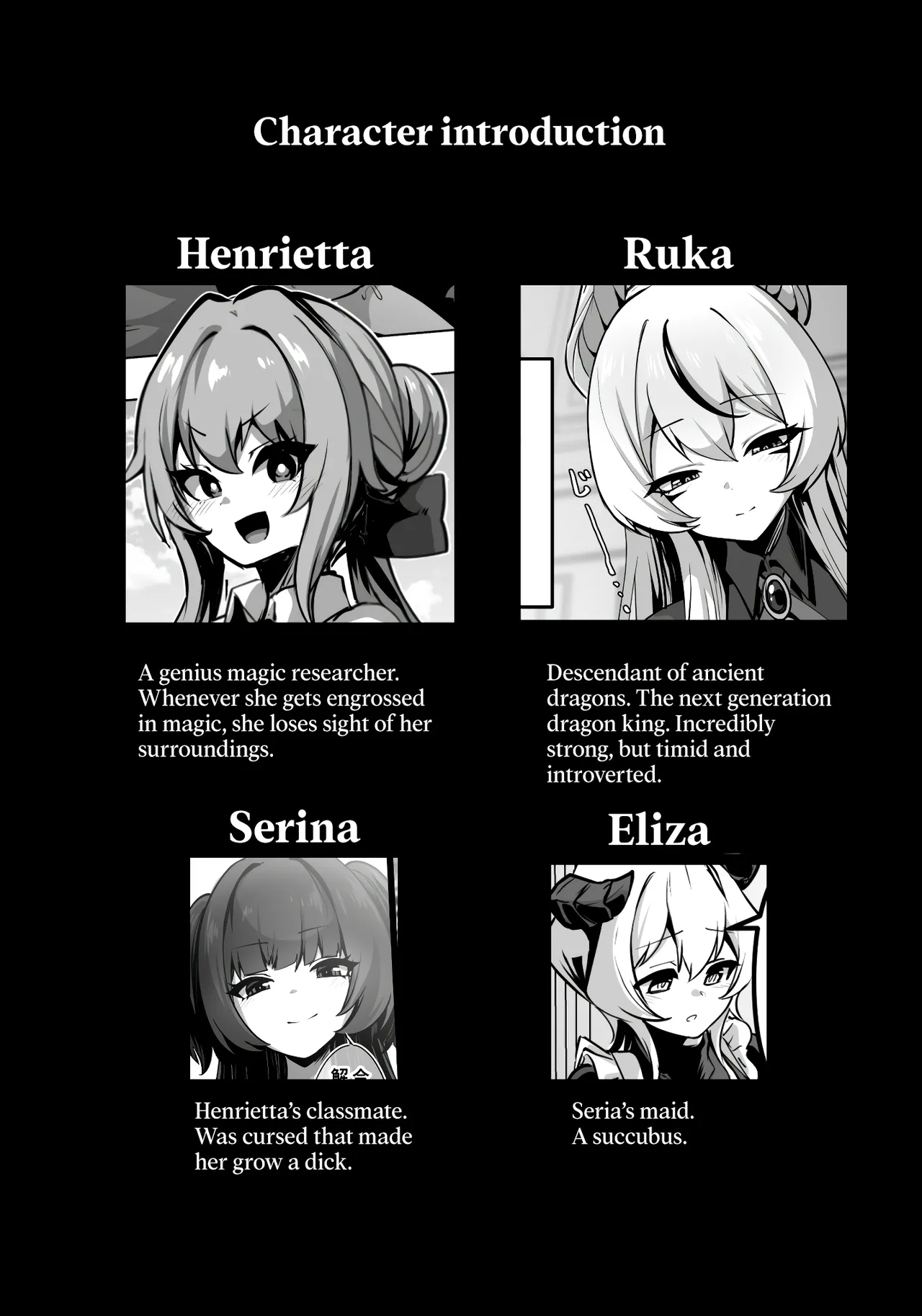 The Daughter of the Strongest Dragon Race Won't Stop Begging for a Baby, So I'll Teach Her a Lesson with My Futanari Cock page 2