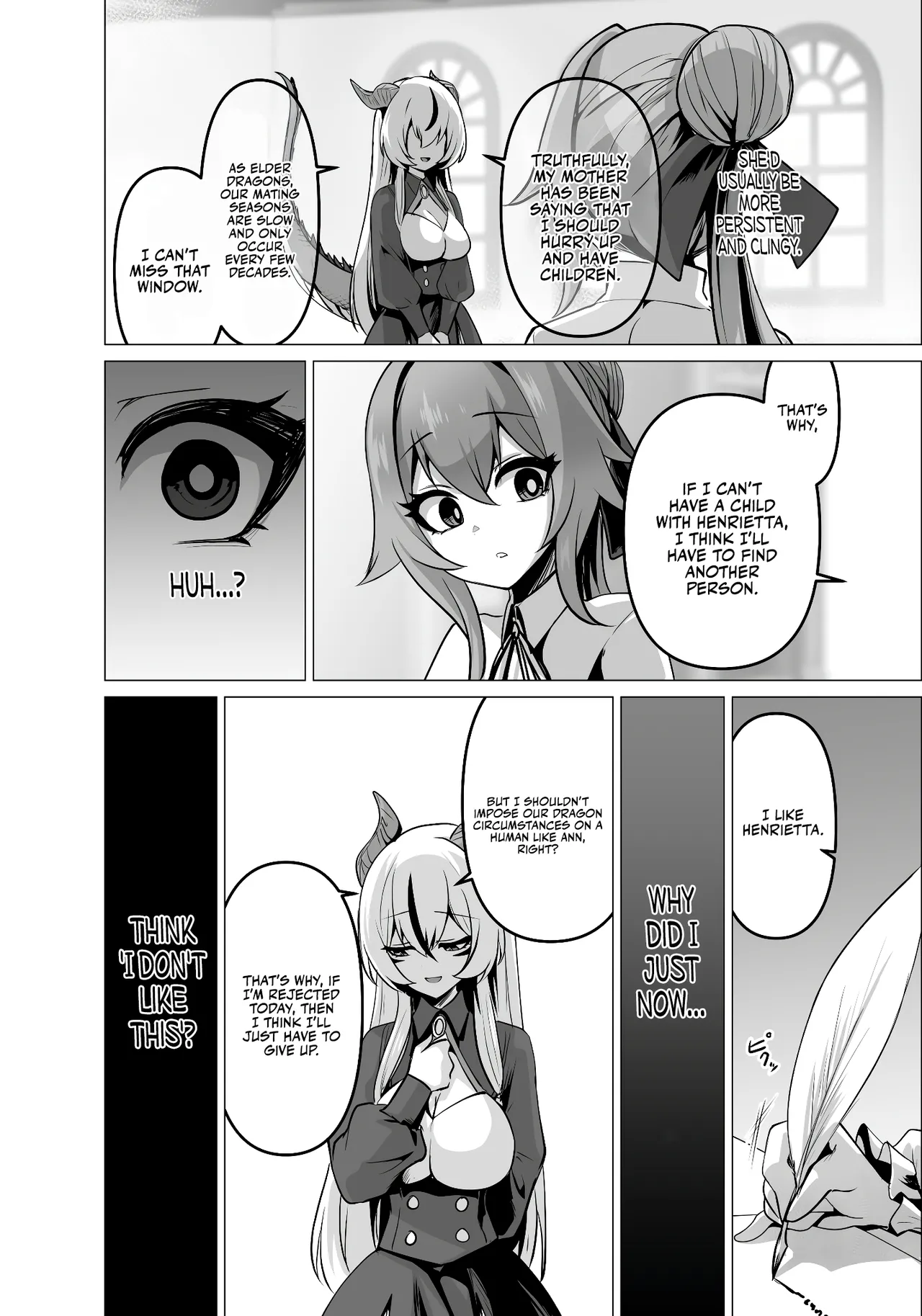 The Daughter of the Strongest Dragon Race Won't Stop Begging for a Baby, So I'll Teach Her a Lesson with My Futanari Cock page 22