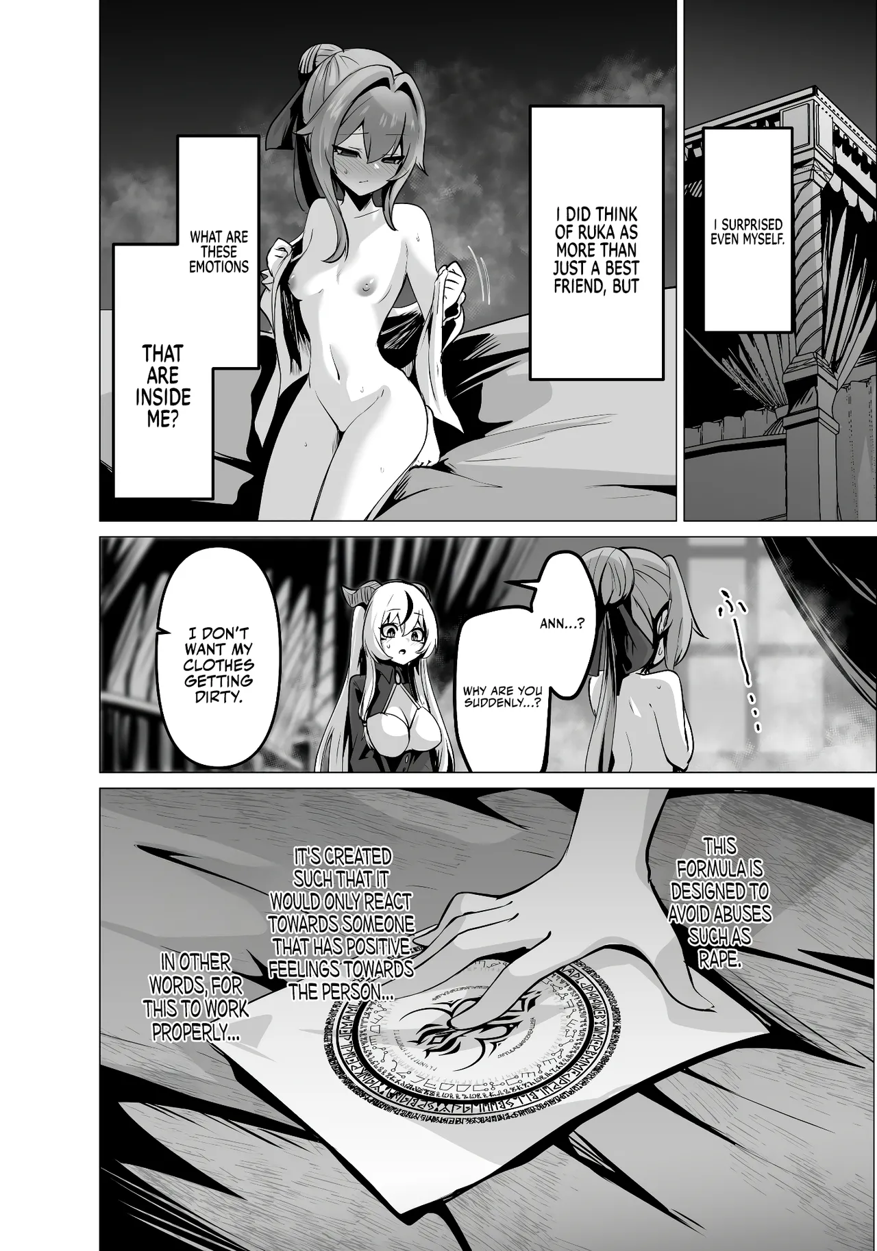 The Daughter of the Strongest Dragon Race Won't Stop Begging for a Baby, So I'll Teach Her a Lesson with My Futanari Cock page 24