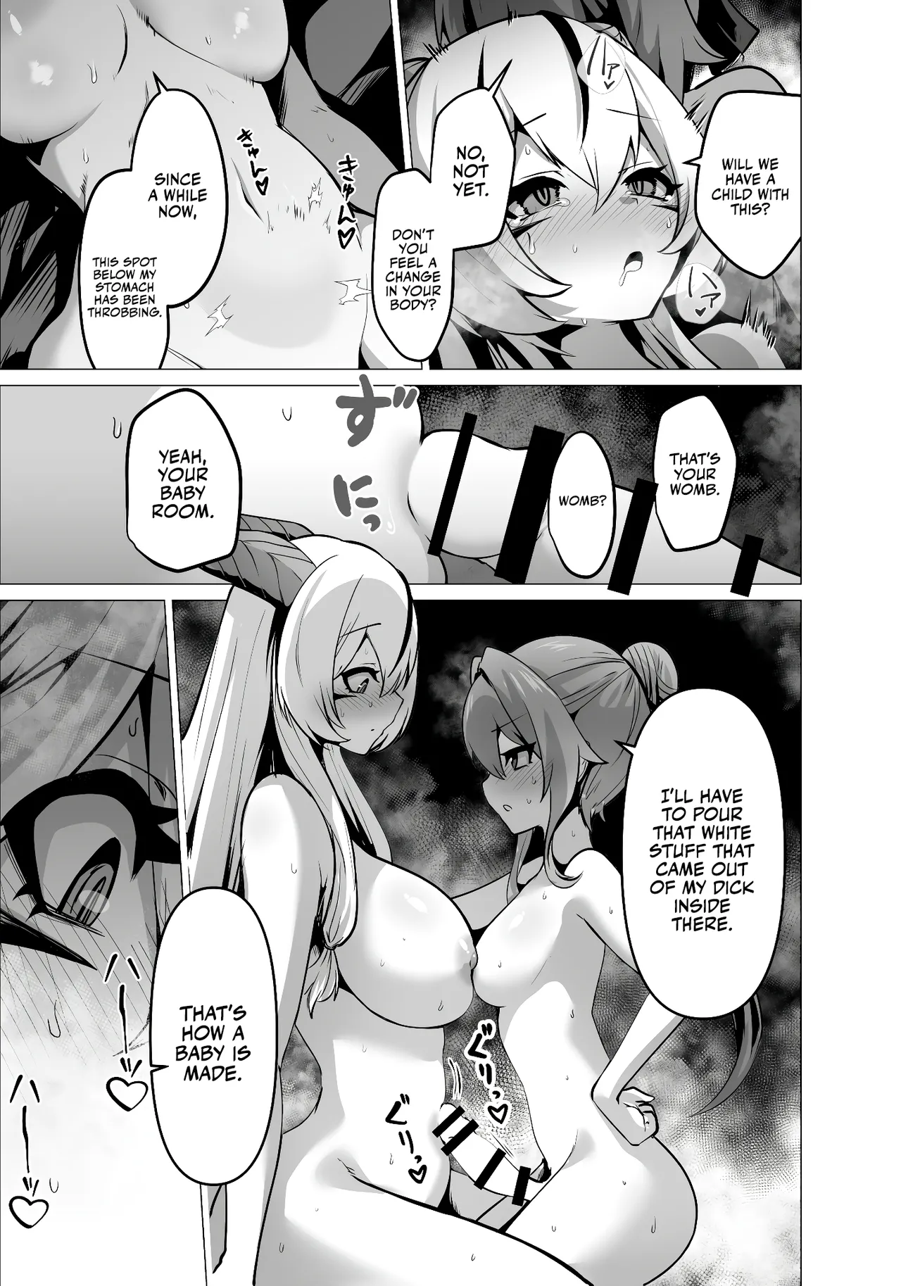 The Daughter of the Strongest Dragon Race Won't Stop Begging for a Baby, So I'll Teach Her a Lesson with My Futanari Cock page 41