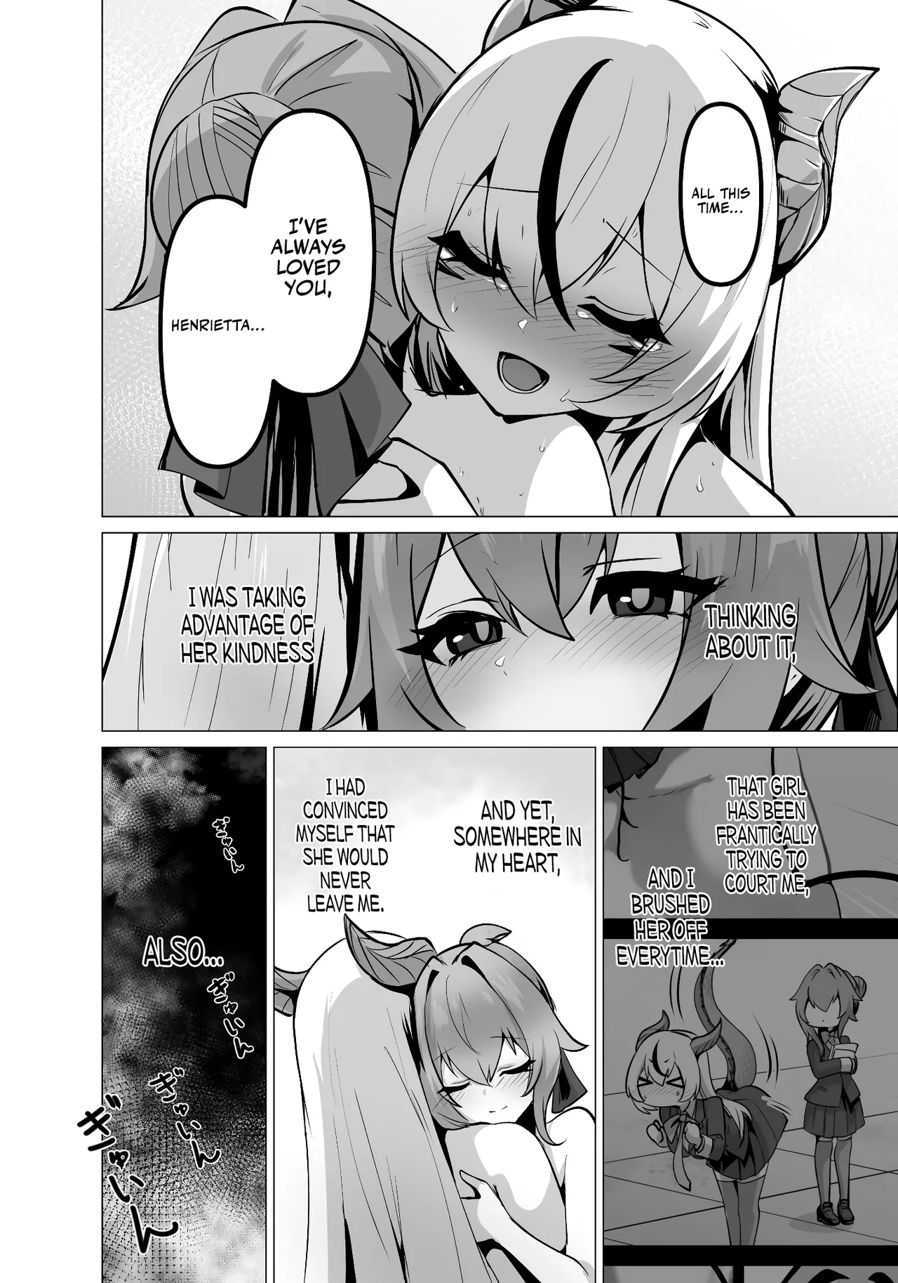 The Daughter of the Strongest Dragon Race Won't Stop Begging for a Baby, So I'll Teach Her a Lesson with My Futanari Cock page 44