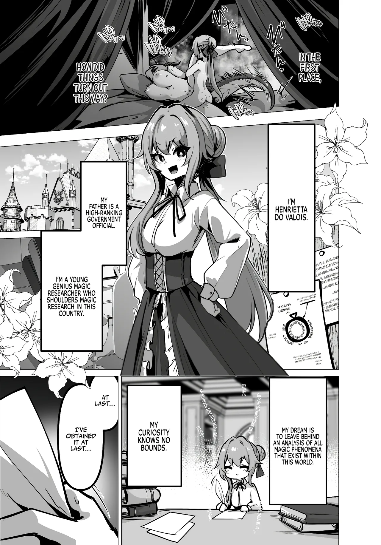 The Daughter of the Strongest Dragon Race Won't Stop Begging for a Baby, So I'll Teach Her a Lesson with My Futanari Cock page 5