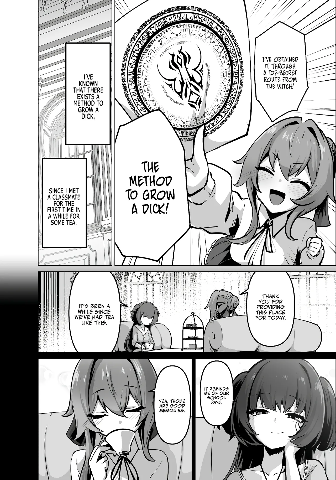 The Daughter of the Strongest Dragon Race Won't Stop Begging for a Baby, So I'll Teach Her a Lesson with My Futanari Cock page 6