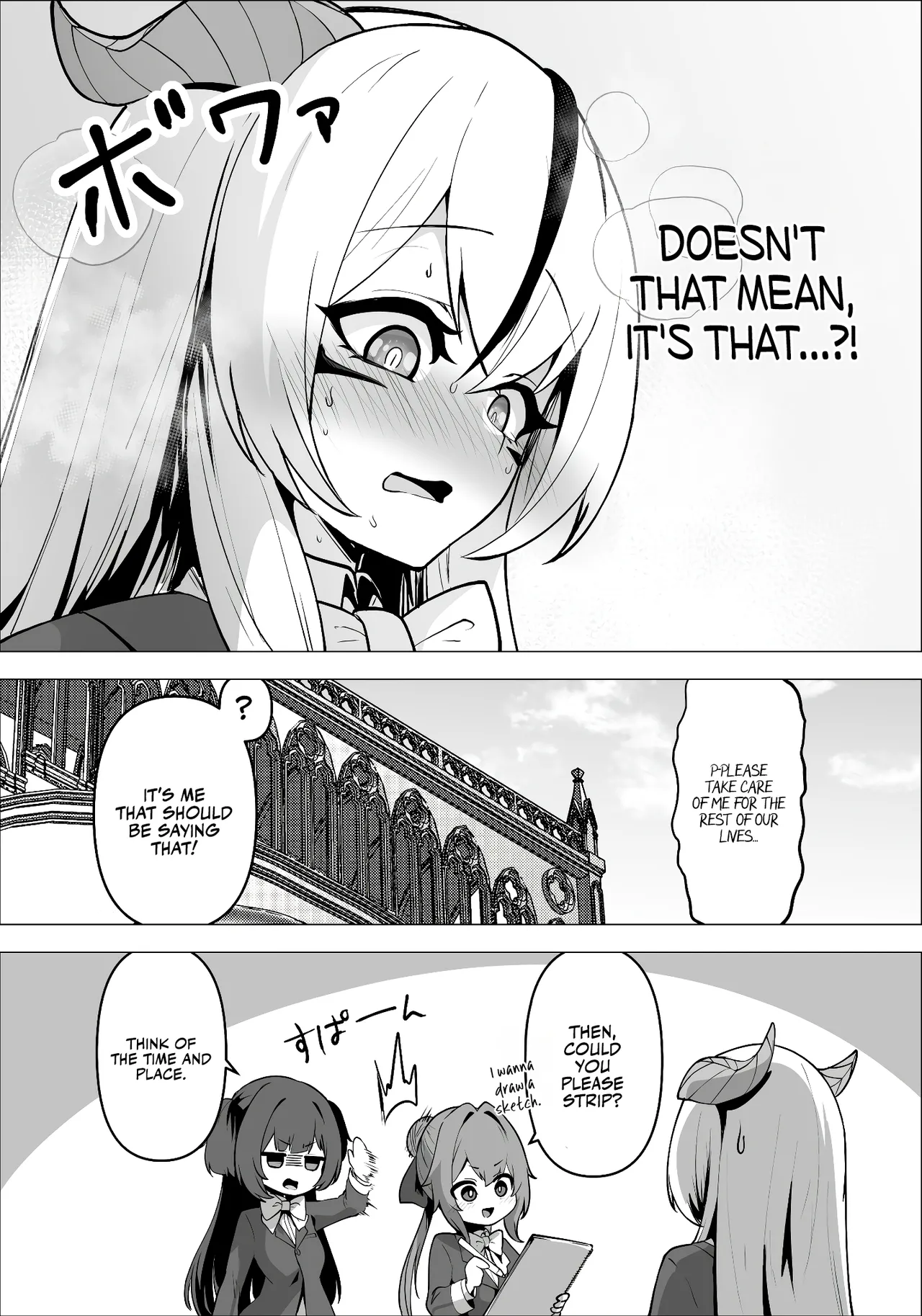 The Daughter of the Strongest Dragon Race Won't Stop Begging for a Baby, So I'll Teach Her a Lesson with My Futanari Cock page 76