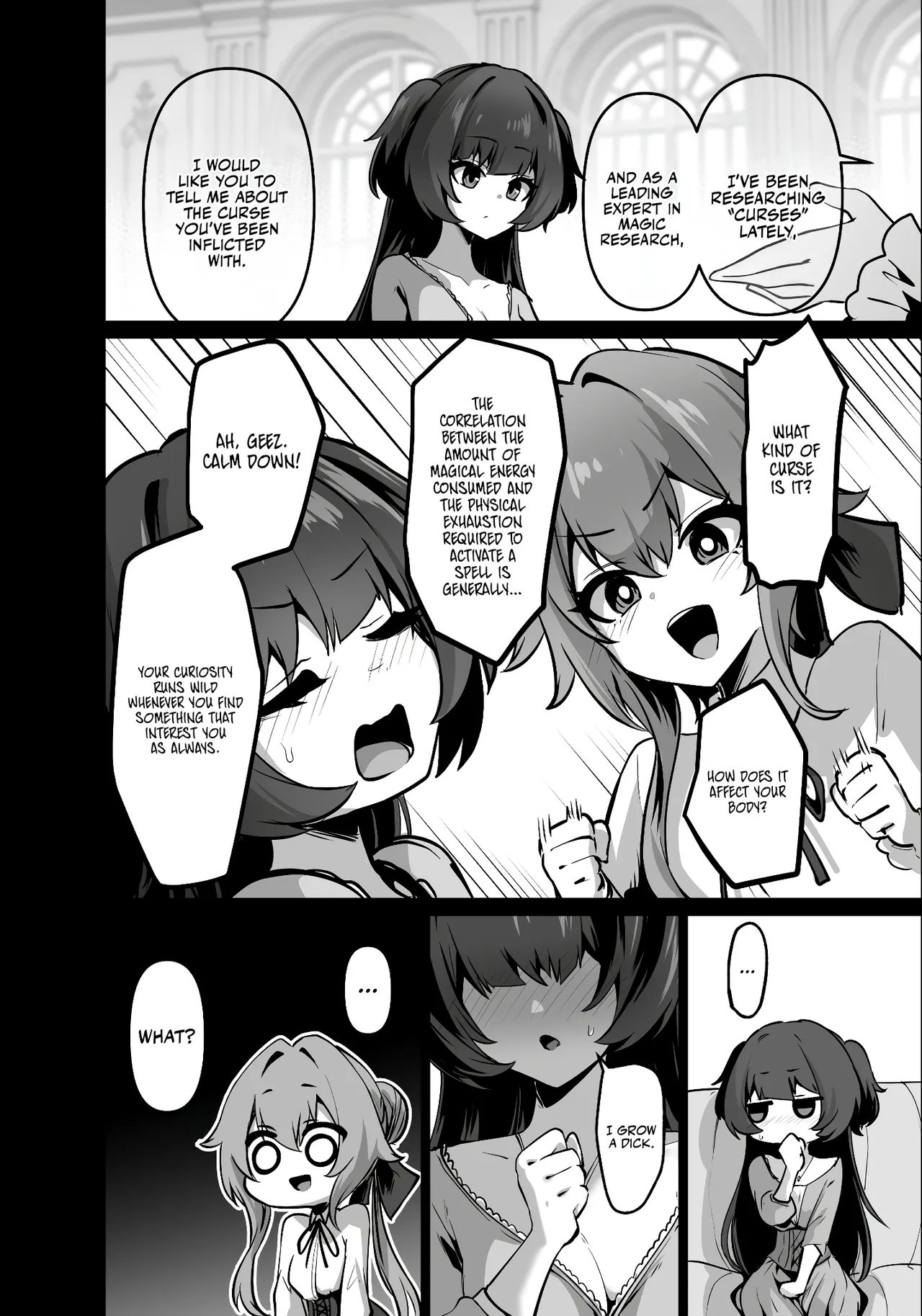 The Daughter of the Strongest Dragon Race Won't Stop Begging for a Baby, So I'll Teach Her a Lesson with My Futanari Cock page 8