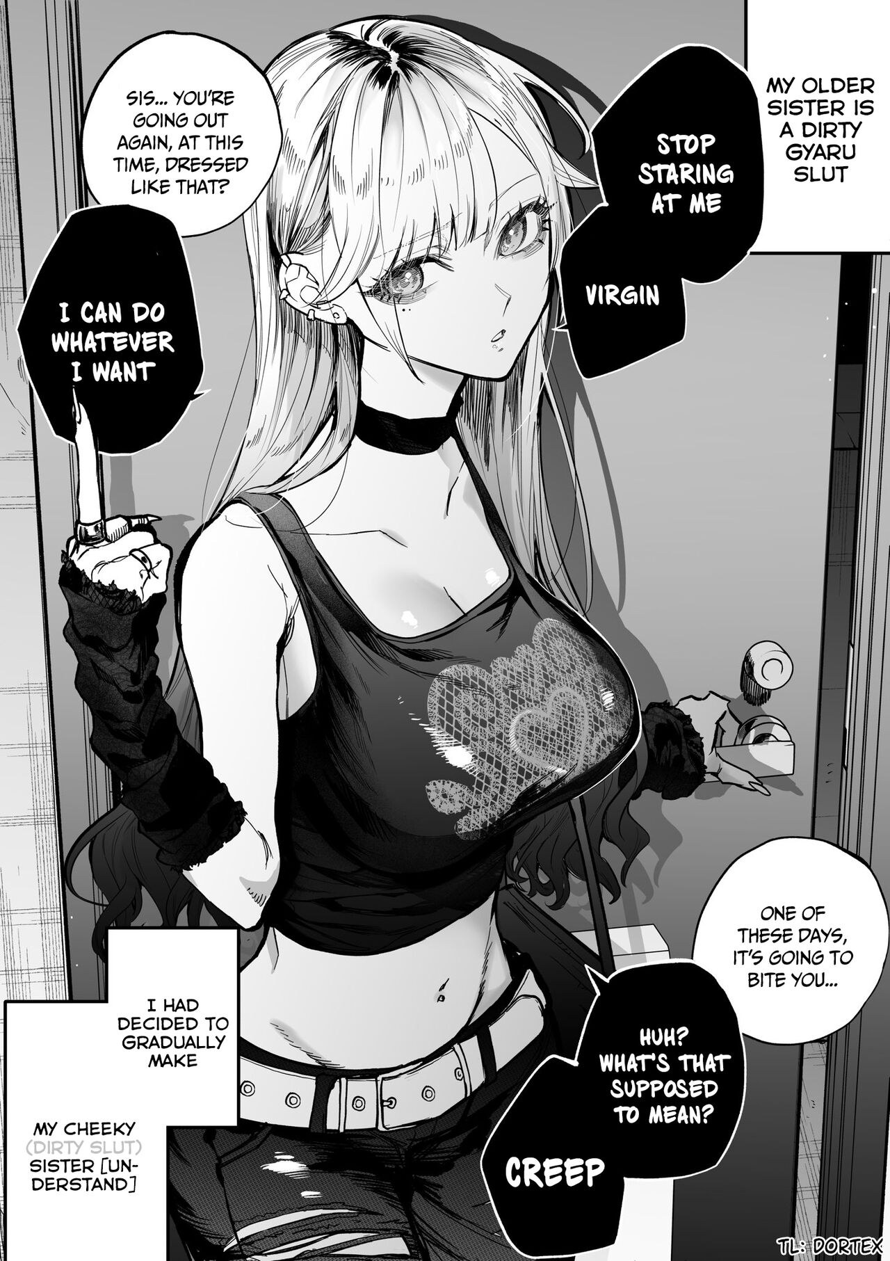 The Day I Decided to Make My Cheeky Gyaru Sister Understand in My Own Way Ch. 1-5 page 1