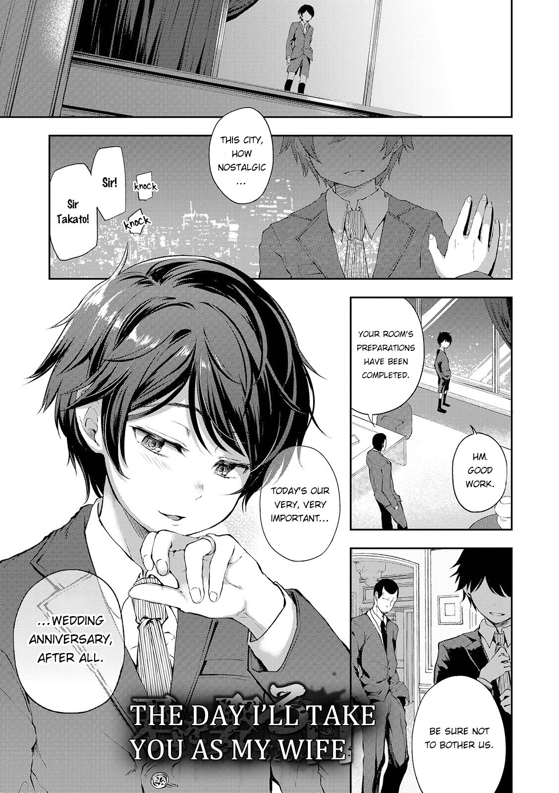 The Day I'll Take You as my Wife page 1