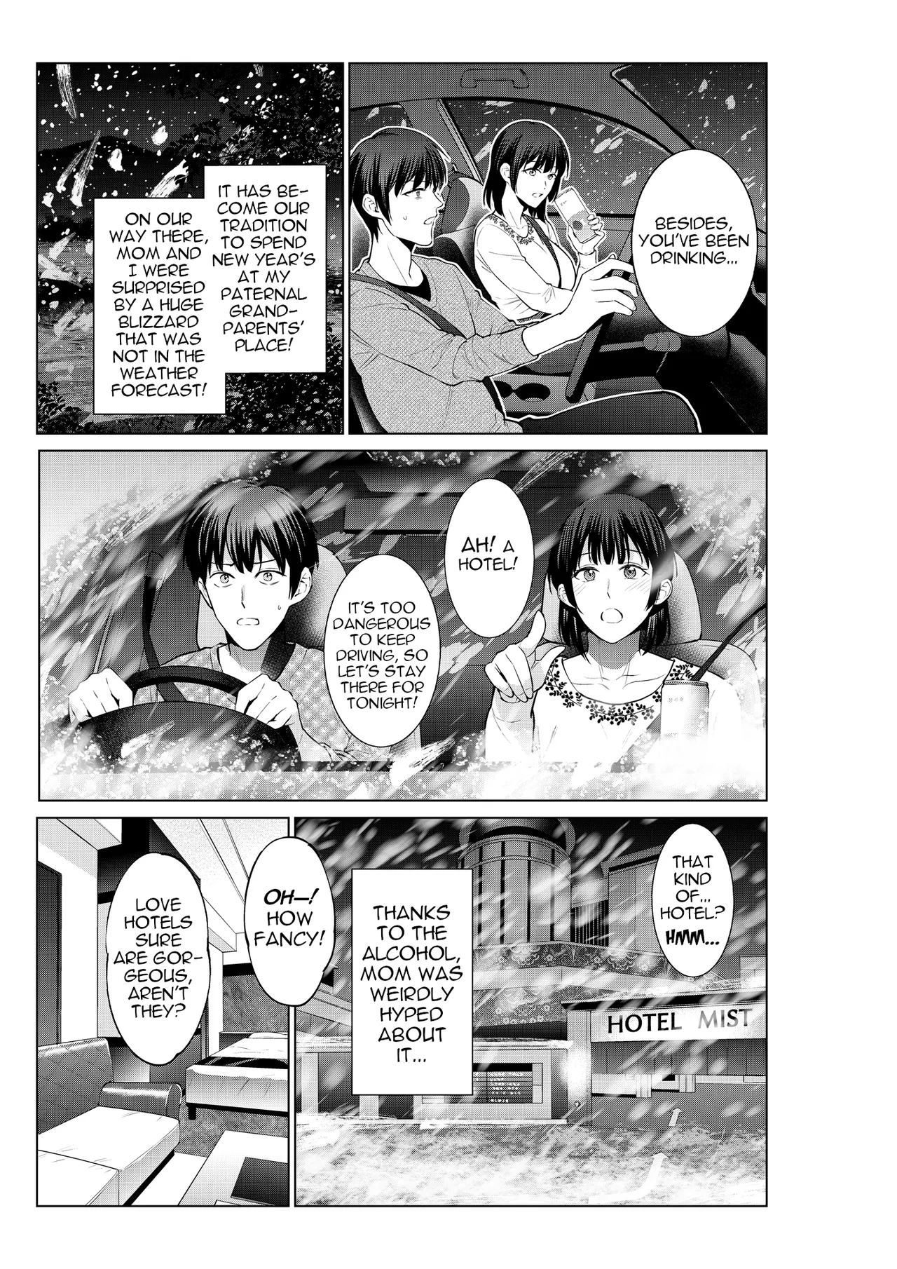 The Day I Went to a Love Hotel with My Mom page 4