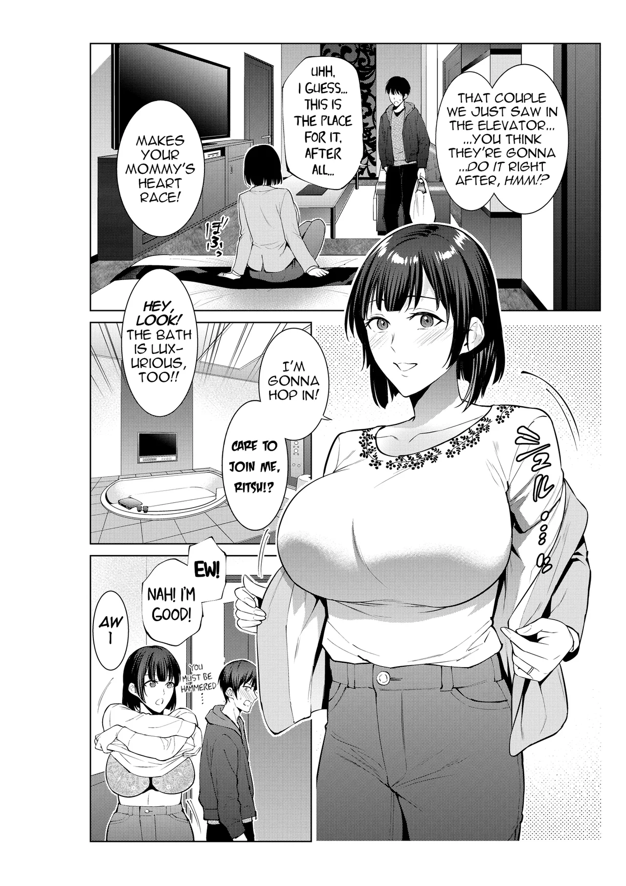 The Day I Went to a Love Hotel with My Mom page 5