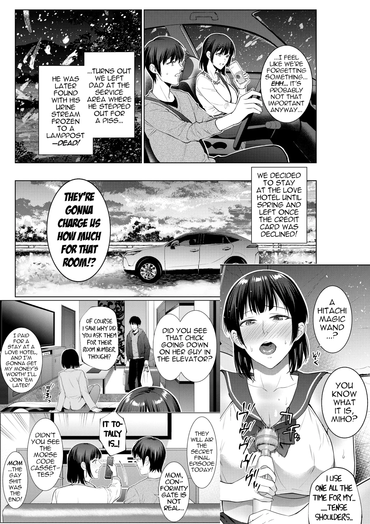 The Day I Went to a Love Hotel with My Mom page 50