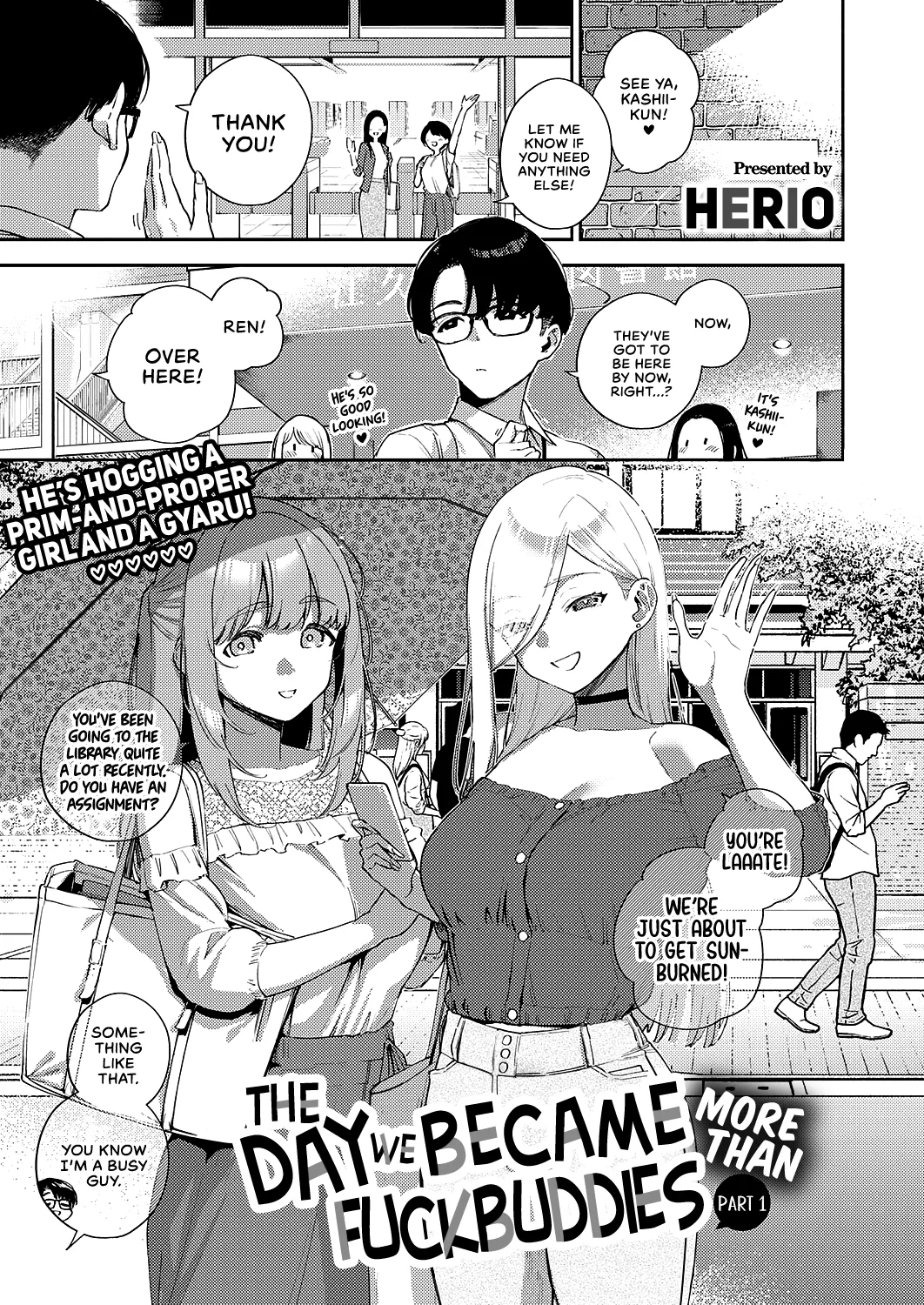The Day We Became More Than Fuckbuddies - Part 1 page 1