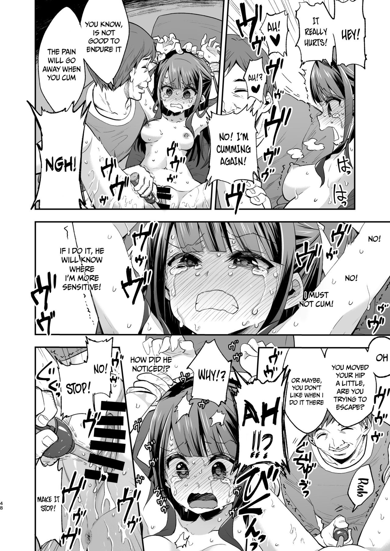The day when the serious girl lost against the Oji-san page 48