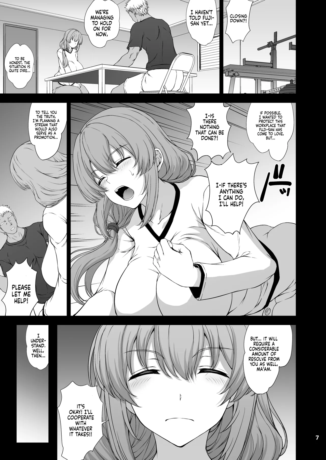 The Deceived Housewife Wants to Do Her Best While Shaming Herself on a Super-Lewd Underground Stream! page 7