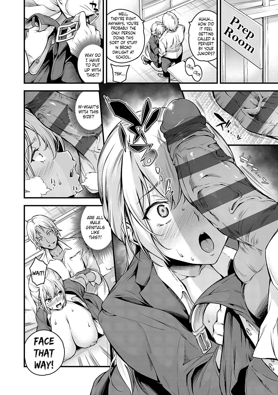 The defeat of Ichijou from the disciplinary committee page 10