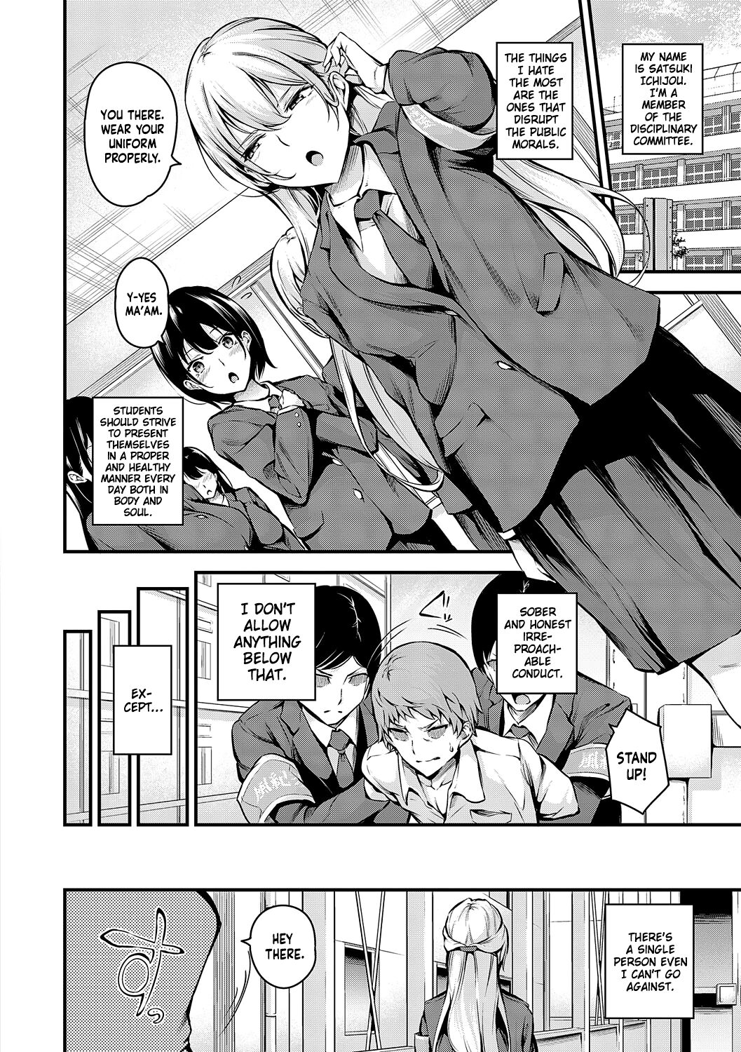 The defeat of Ichijou from the disciplinary committee page 2