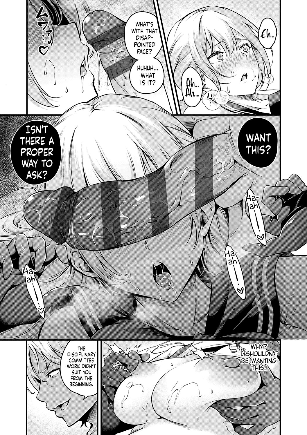 The defeat of Ichijou from the disciplinary committee page 29