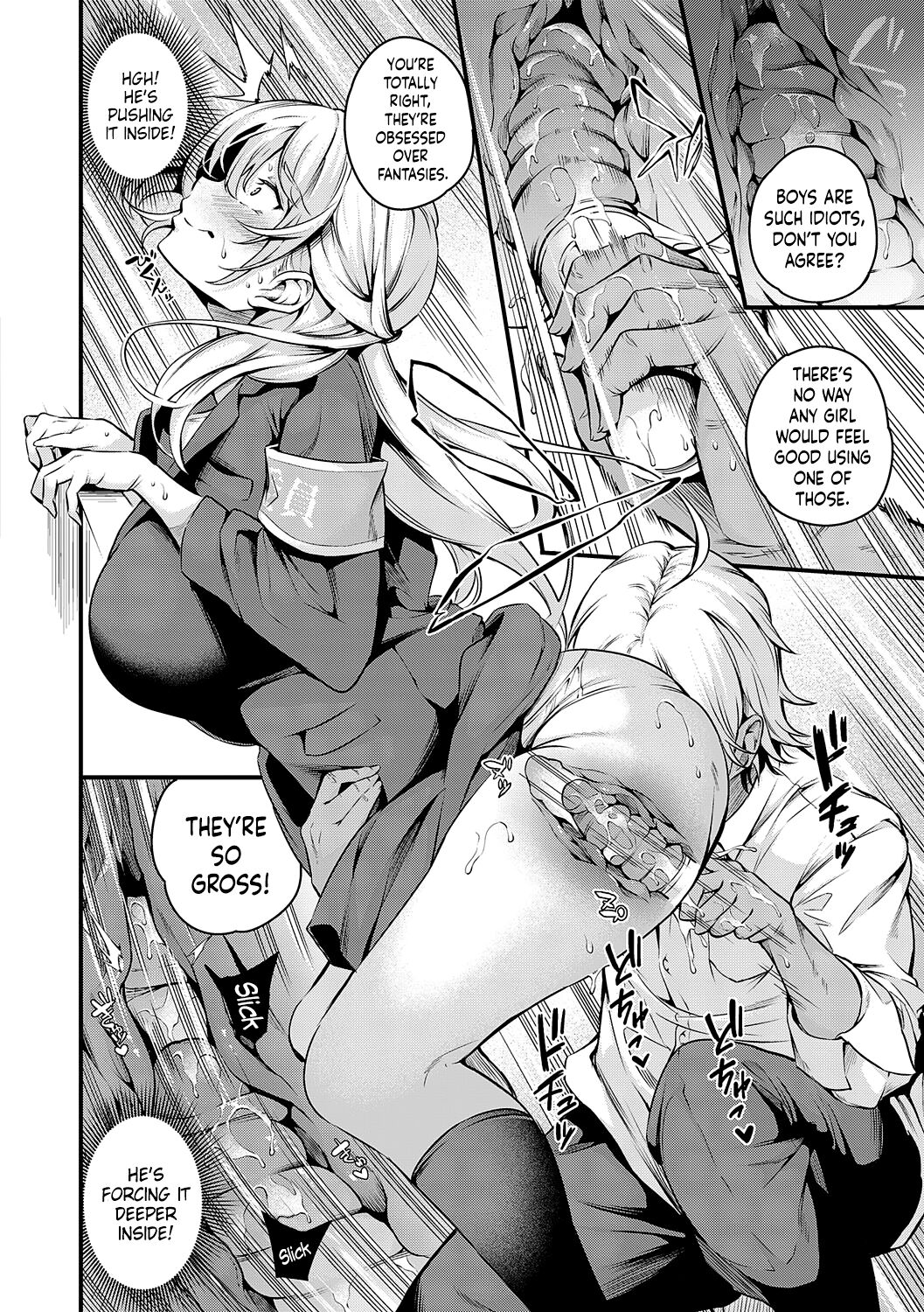 The defeat of Ichijou from the disciplinary committee page 8