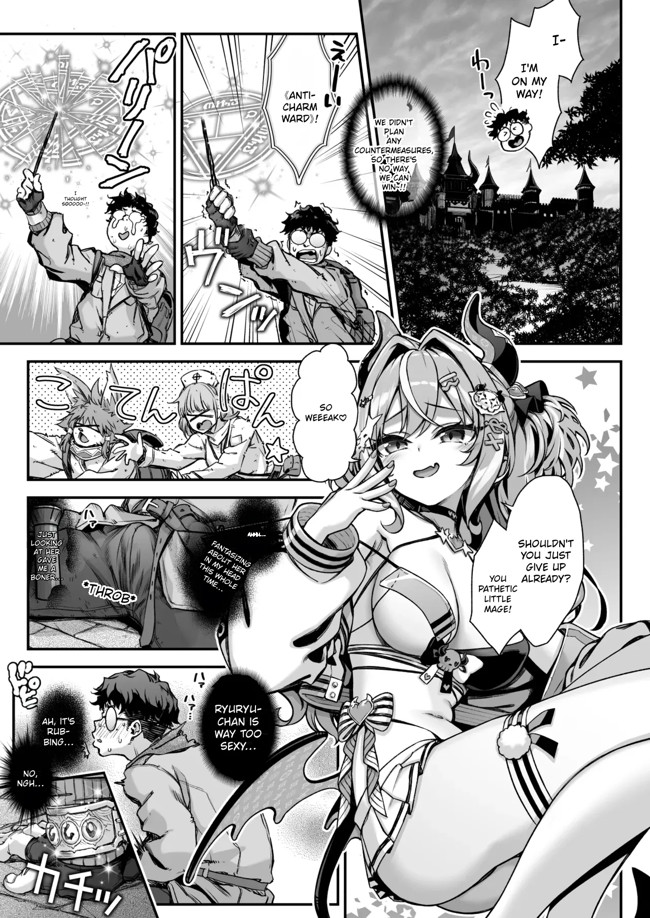 The Demon King's Succubuses vs. Lewd Crest Mage page 10