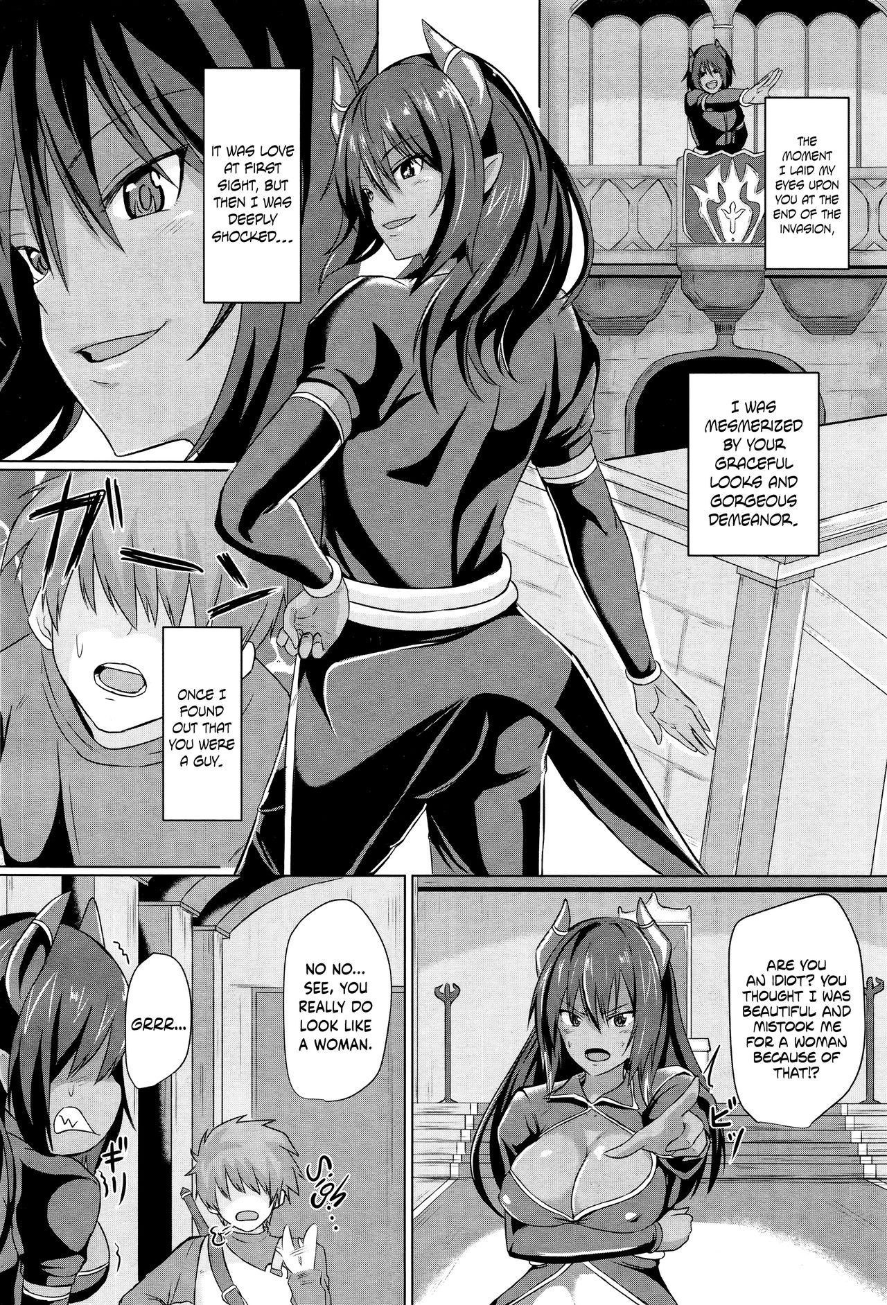 The Demon King Who Was Turned Into a Woman page 4