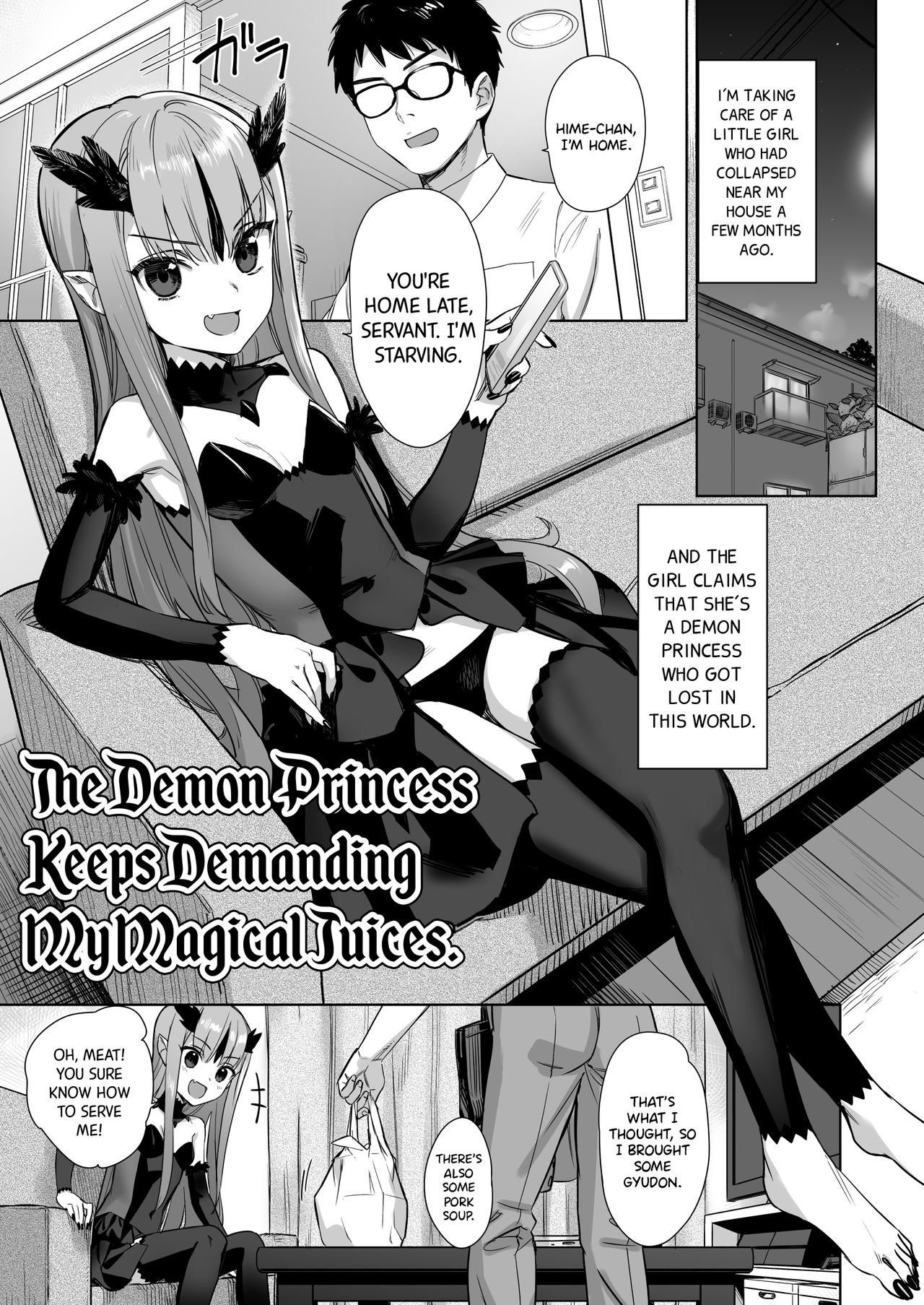 The Demon Princess Keeps Demanding My Magical Juices page 1